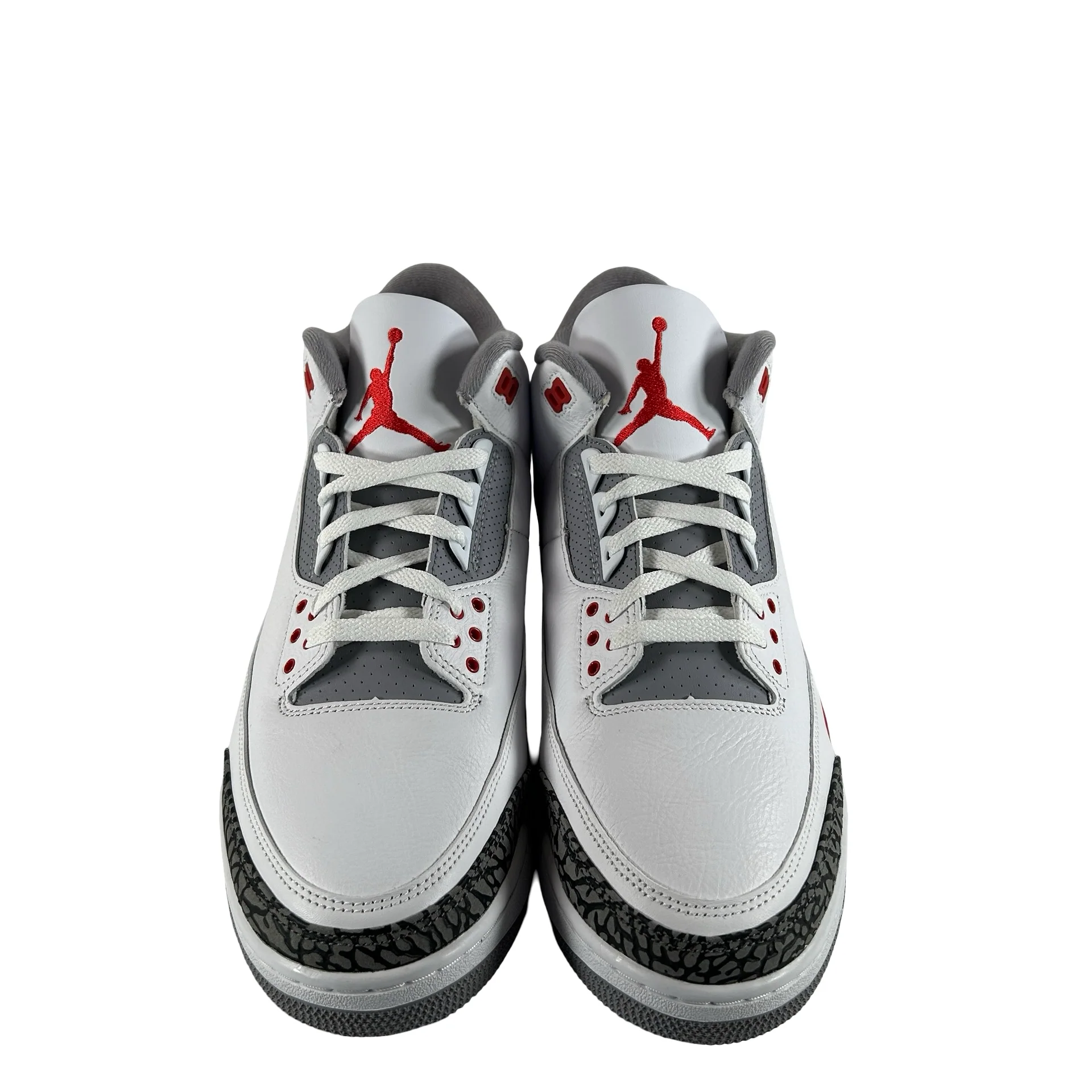 DN3707 160 Jordan 3 Retro Fire Red (2022) [USED] - 14 M (Used) - Image 2