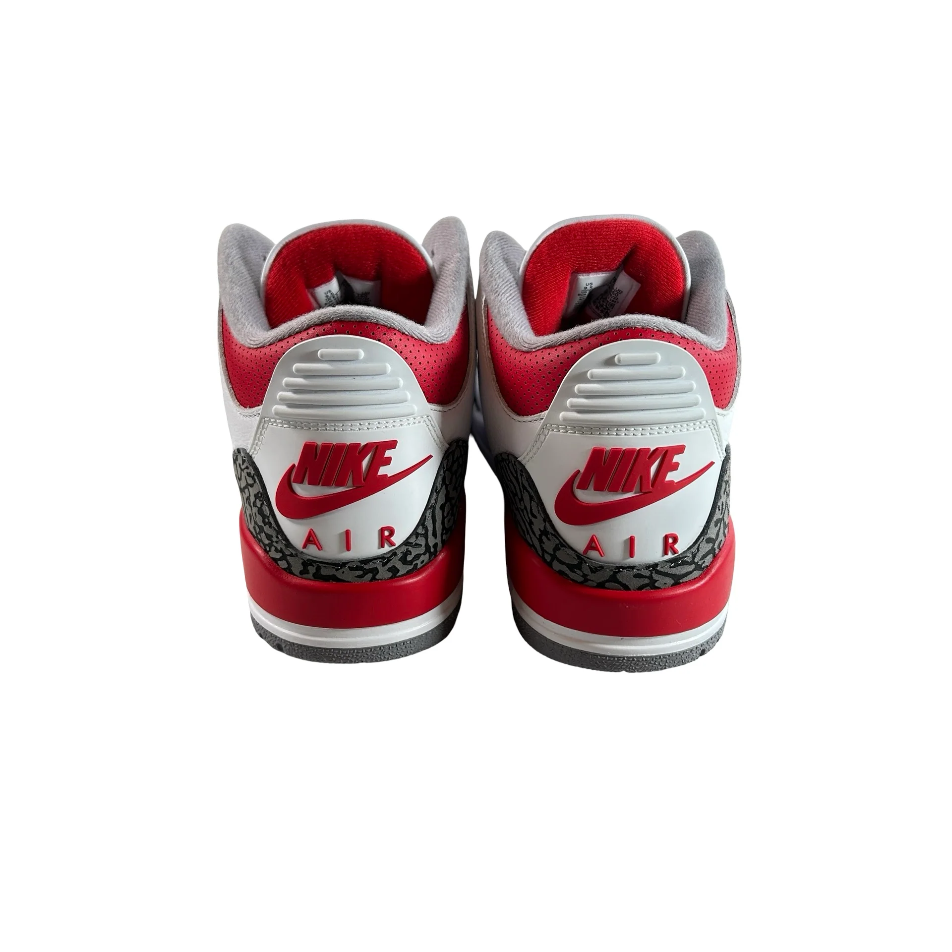 DN3707 160 Jordan 3 Retro Fire Red (2022) [USED] - 9.5 M (Used10) - Image 3