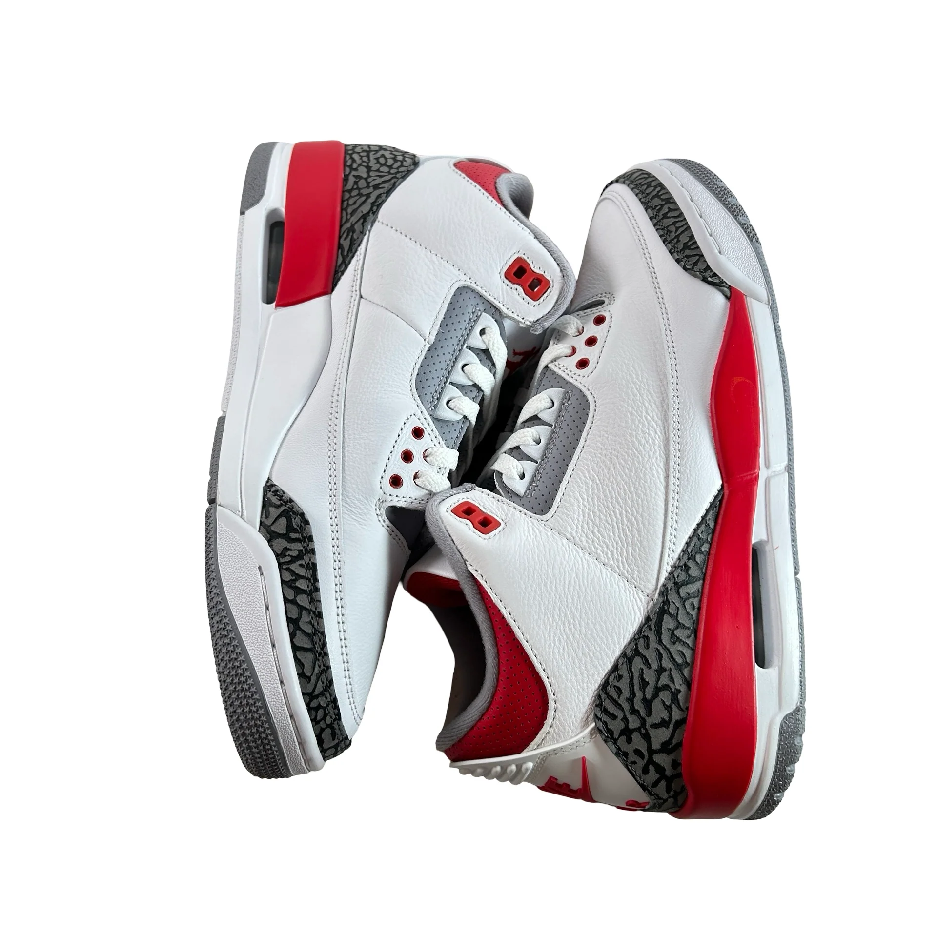 DN3707 160 Jordan 3 Retro Fire Red (2022) [USED] - 9.5 M (Used10) - Image 4