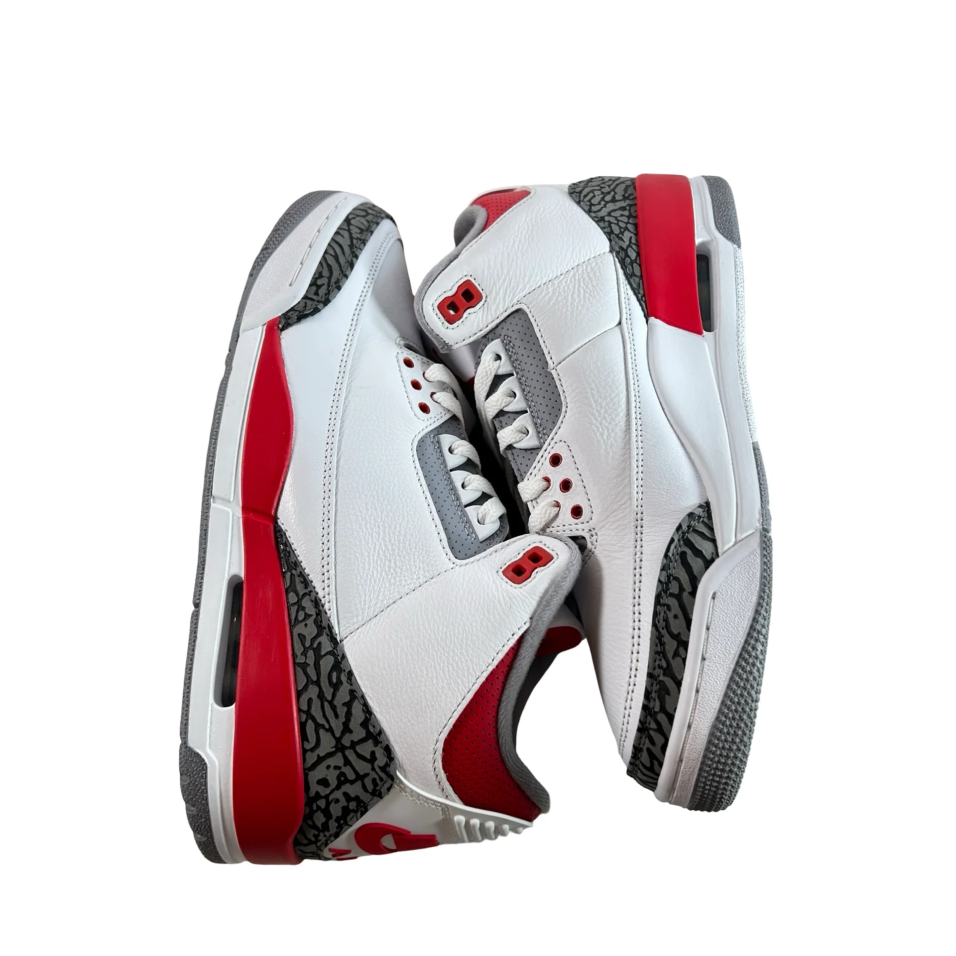 DN3707 160 Jordan 3 Retro Fire Red (2022) [USED] - 9.5 M (Used10) - Image 5