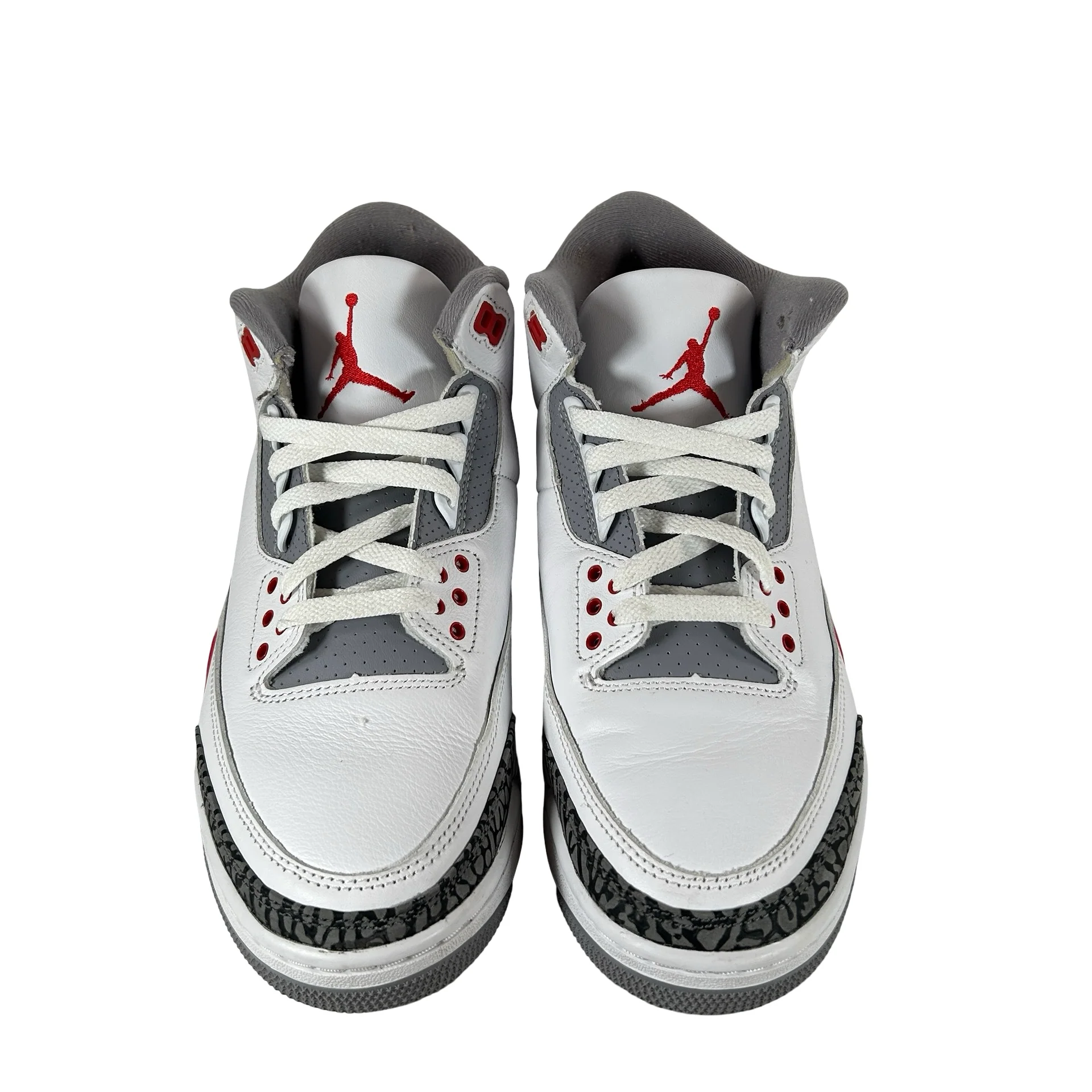 DN3707 160 Jordan 3 Retro Fire Red (2022) [USED] - 9 M (Used4) - Image 2
