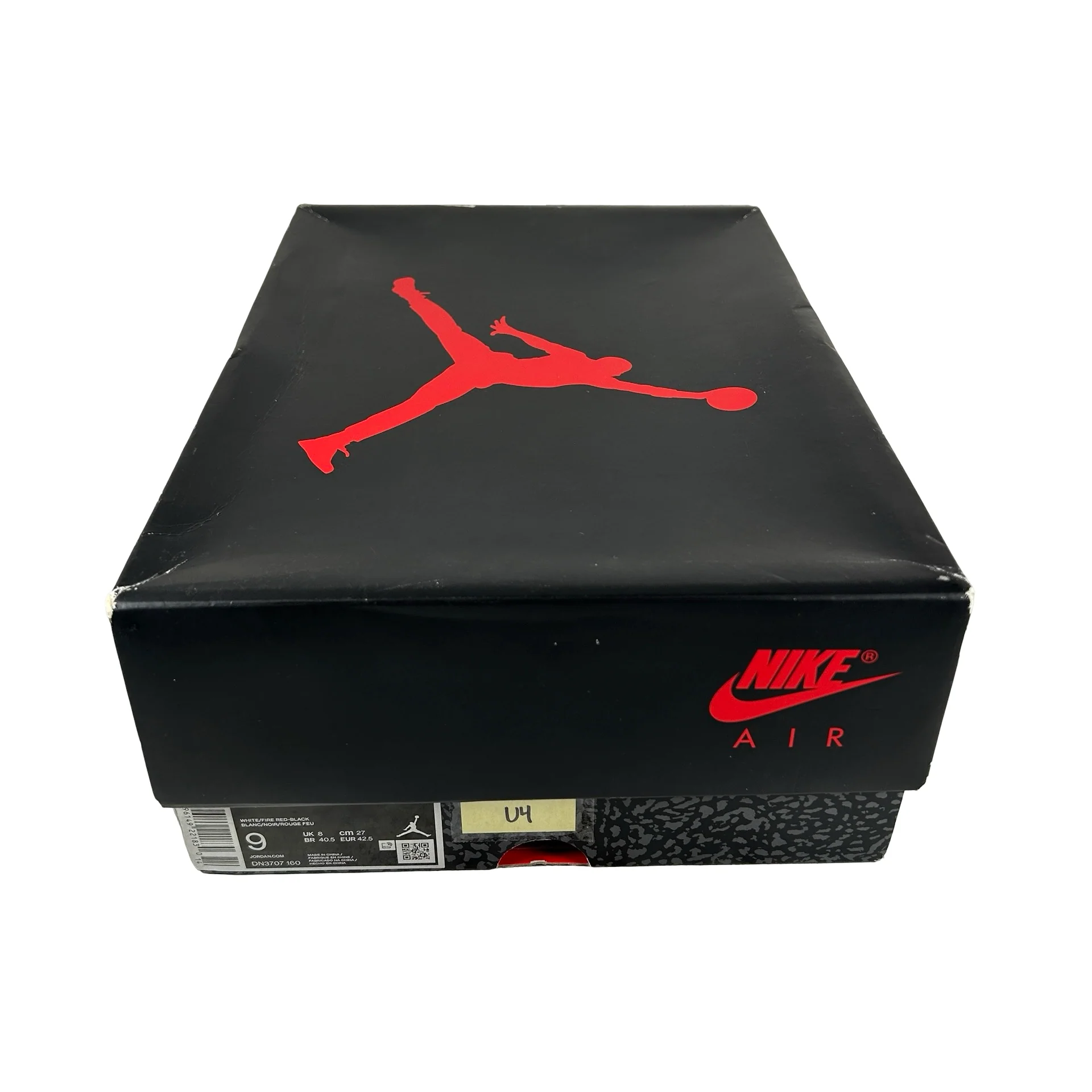 DN3707 160 Jordan 3 Retro Fire Red (2022) [USED] - 9 M (Used4) - Image 7