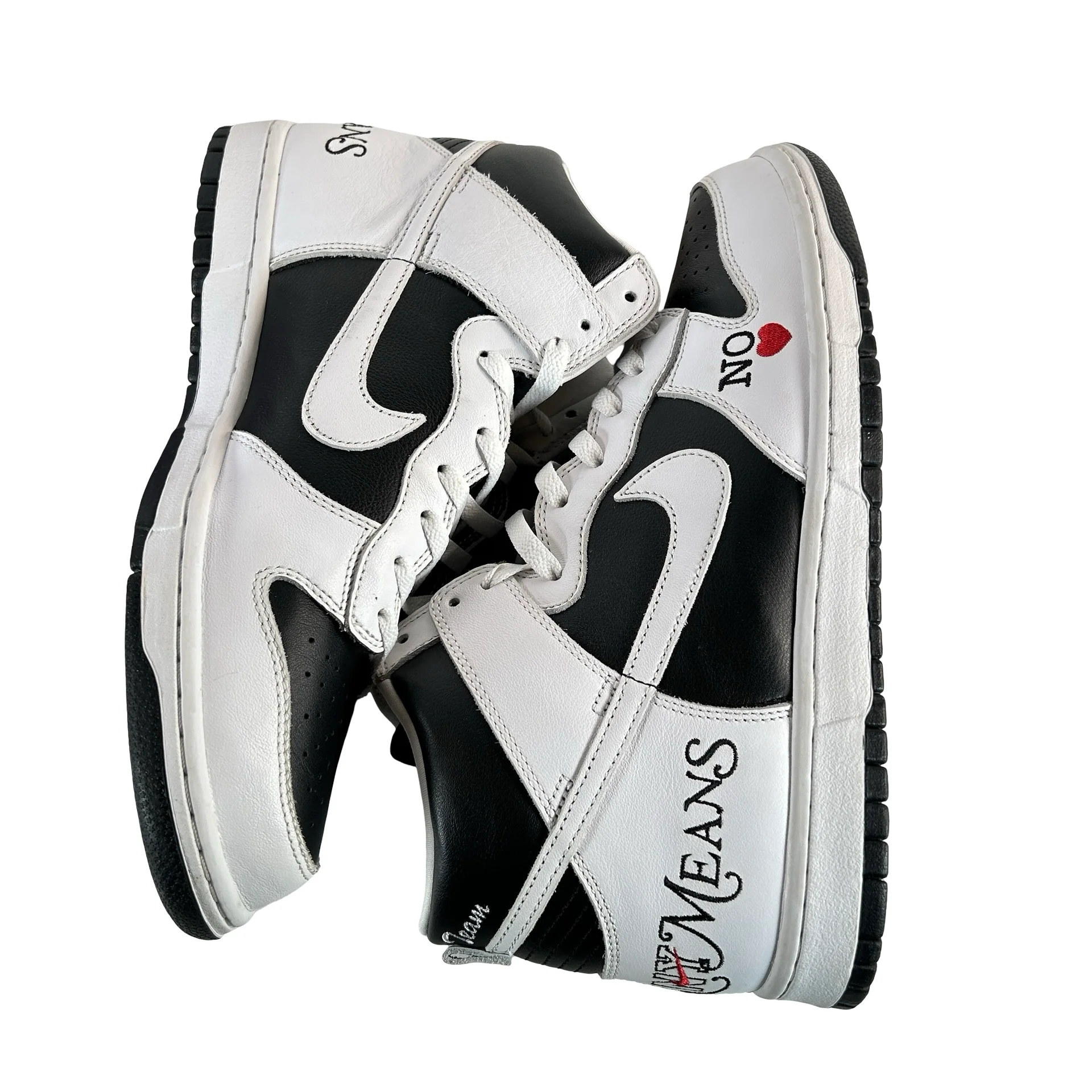 DN3741 002 Nike SB Dunk Supreme BAM Black [USED] - 10 M (Used2) (Sample) - Image 5
