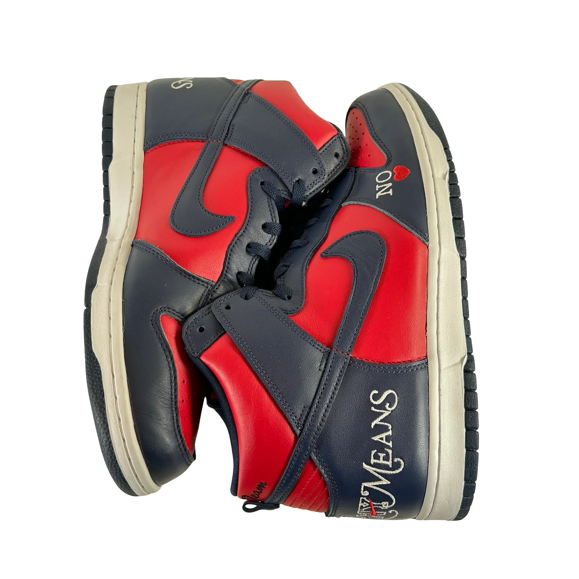 DN3741 600 Nike SB Dunk Supreme BAM Navy [USED] - 12 M (Used2) - Image 5