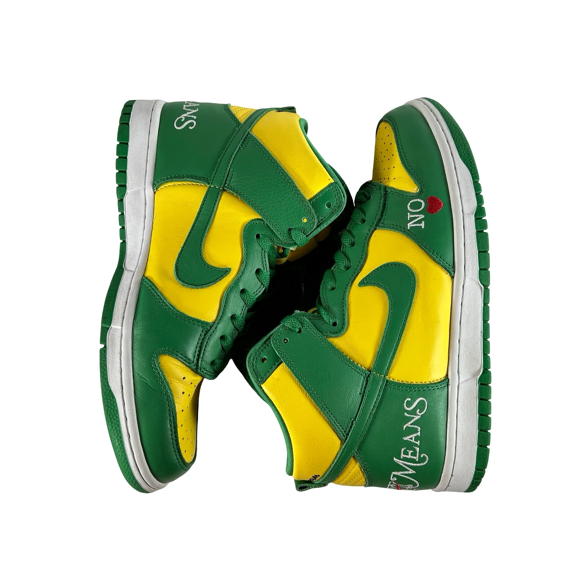 DN3741 700 Nike SB Dunk High Supreme By Any Means Brazil [USED] - 8.5 M (Used) - Image 4