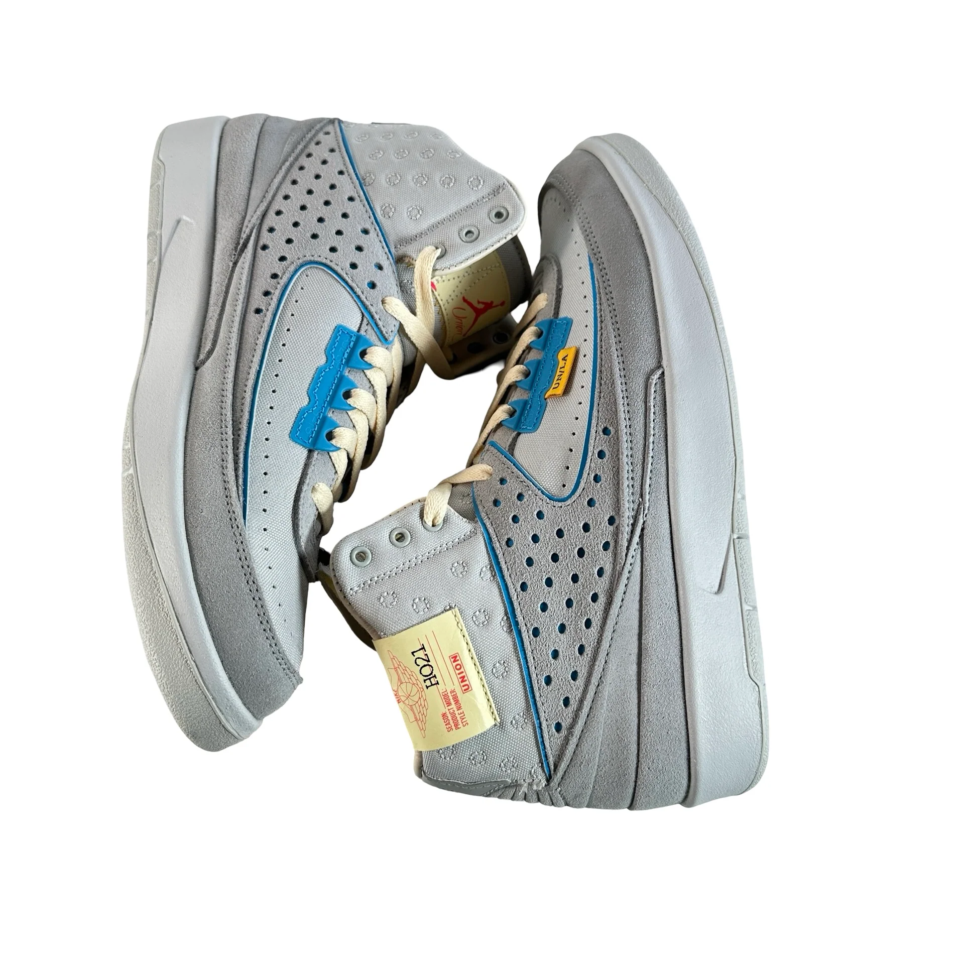 DN3802 001 Jordan 2 Retro SP Union Grey Fog [USED] - 8.5 M (Used2) - Image 5