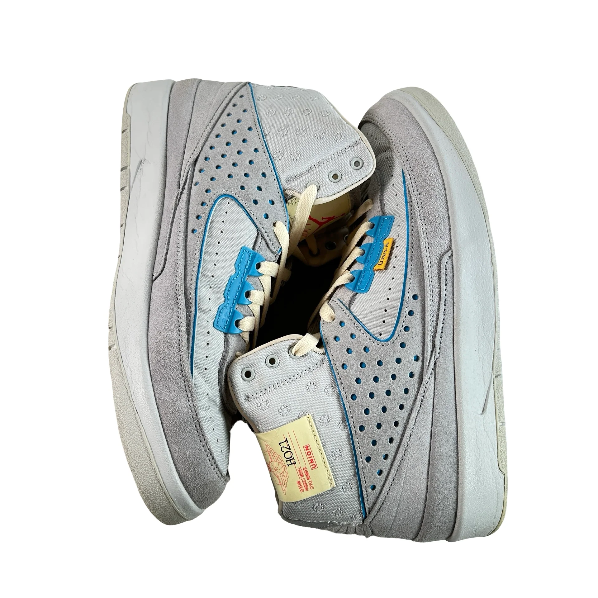 DN3802 001 Jordan 2 Retro SP Union Grey Fog [USED] - 9.5 M (Used) (Replace Box) - Image 5