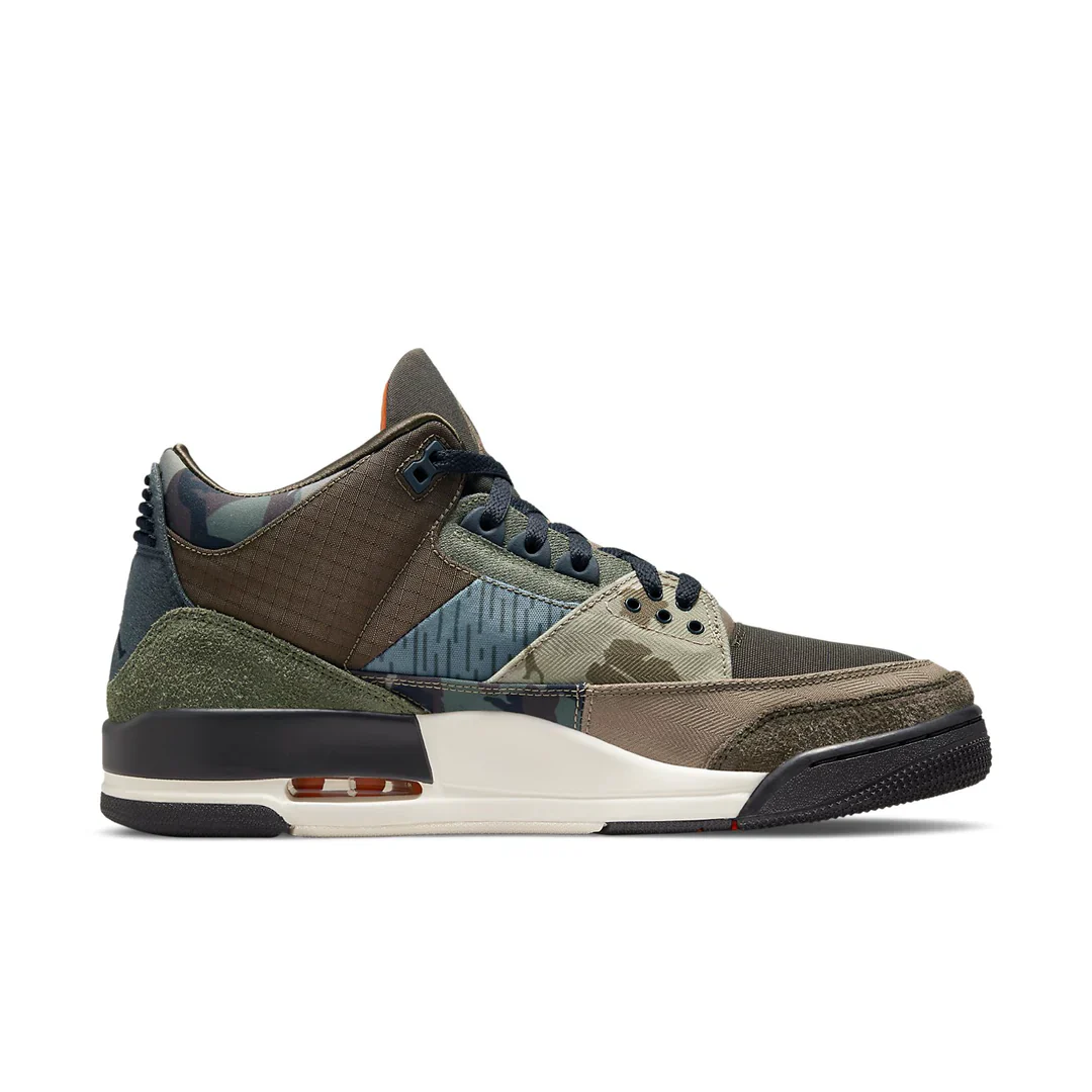 DO1830 200 Air Jordan 3 Retro Patchwork Camo - Image 2