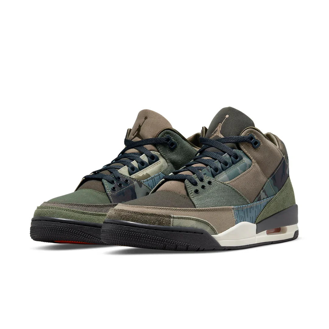 DO1830 200 Air Jordan 3 Retro Patchwork Camo - Image 3