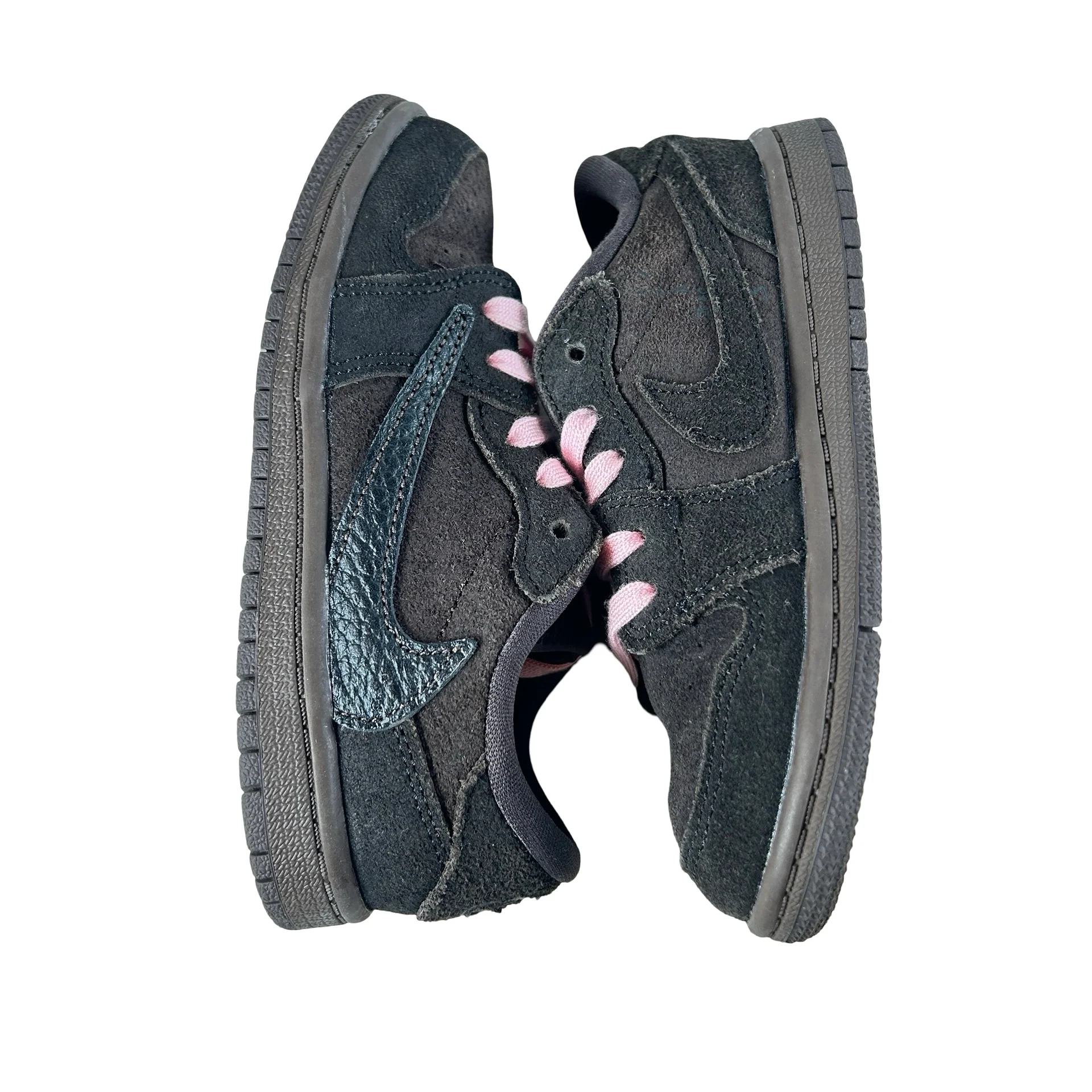 DO5441 202 Jordan 1 Retro Low OG SP Travis Scott Velvet Brown (TD) [USED] - 10 C (Used) - Image 4