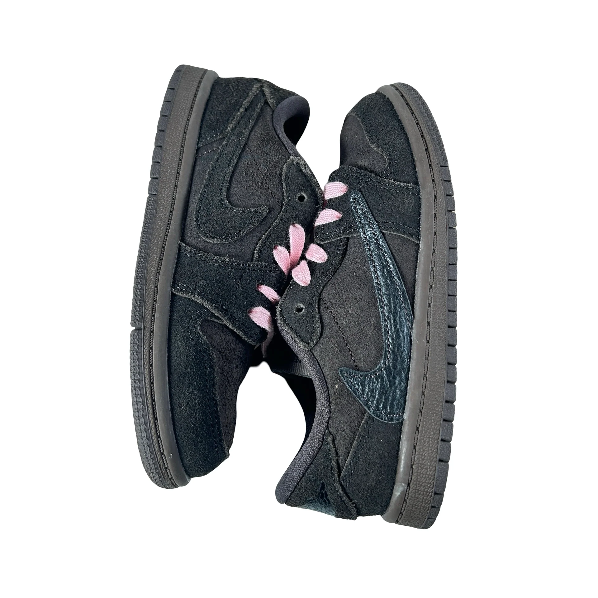 DO5441 202 Jordan 1 Retro Low OG SP Travis Scott Velvet Brown (TD) [USED] - 10 C (Used) - Image 5