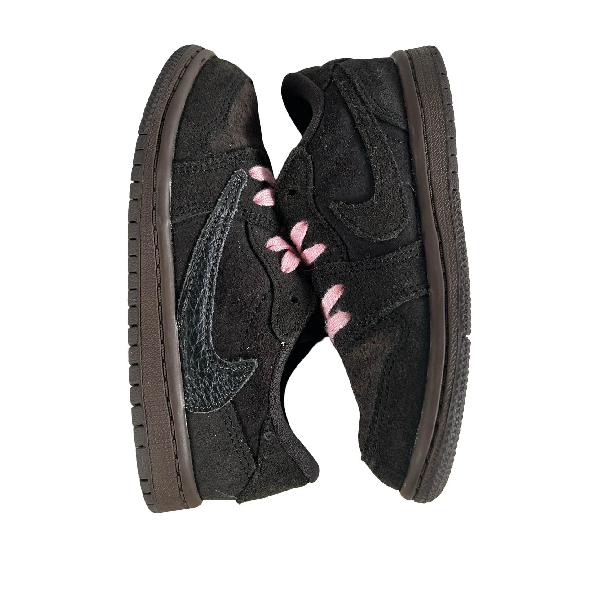 DO5441 202 Jordan 1 Retro Low OG SP Travis Scott Velvet Brown (TD) [USED] - 10 C (Used2) - Image 4