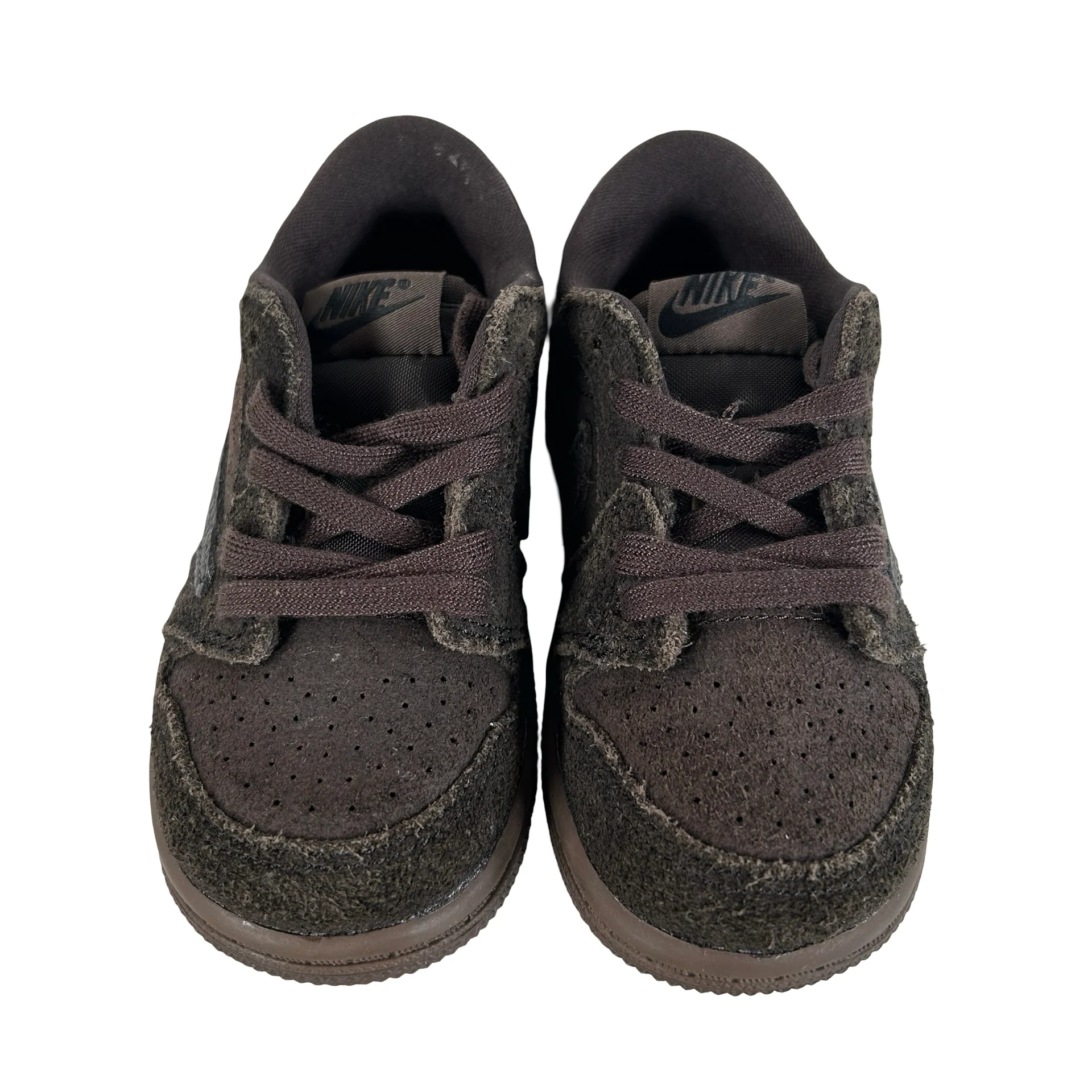 DO5441 202 Jordan 1 Retro Low OG SP Travis Scott Velvet Brown (TD) [USED] - 7 C (Used) - Image 2