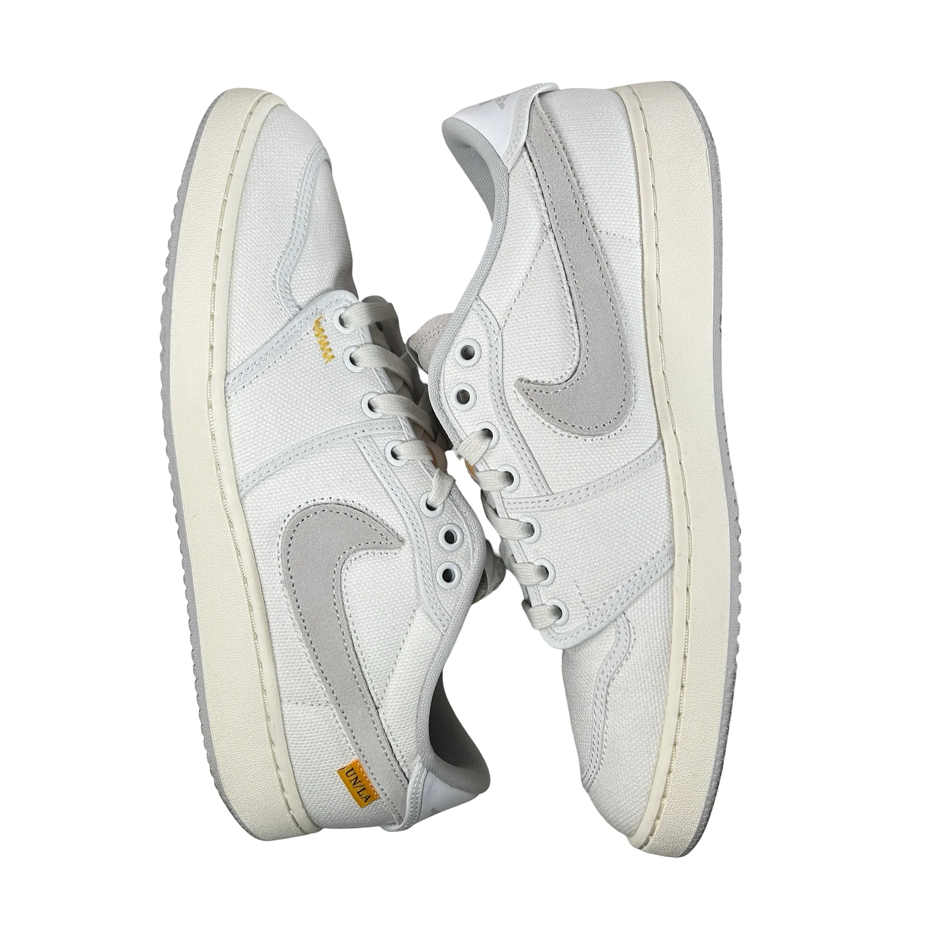 DO8912 101  Jordan 1 Retro AJKO Low SP Union White Canvas [USED] - 10 M (Used) - Image 4