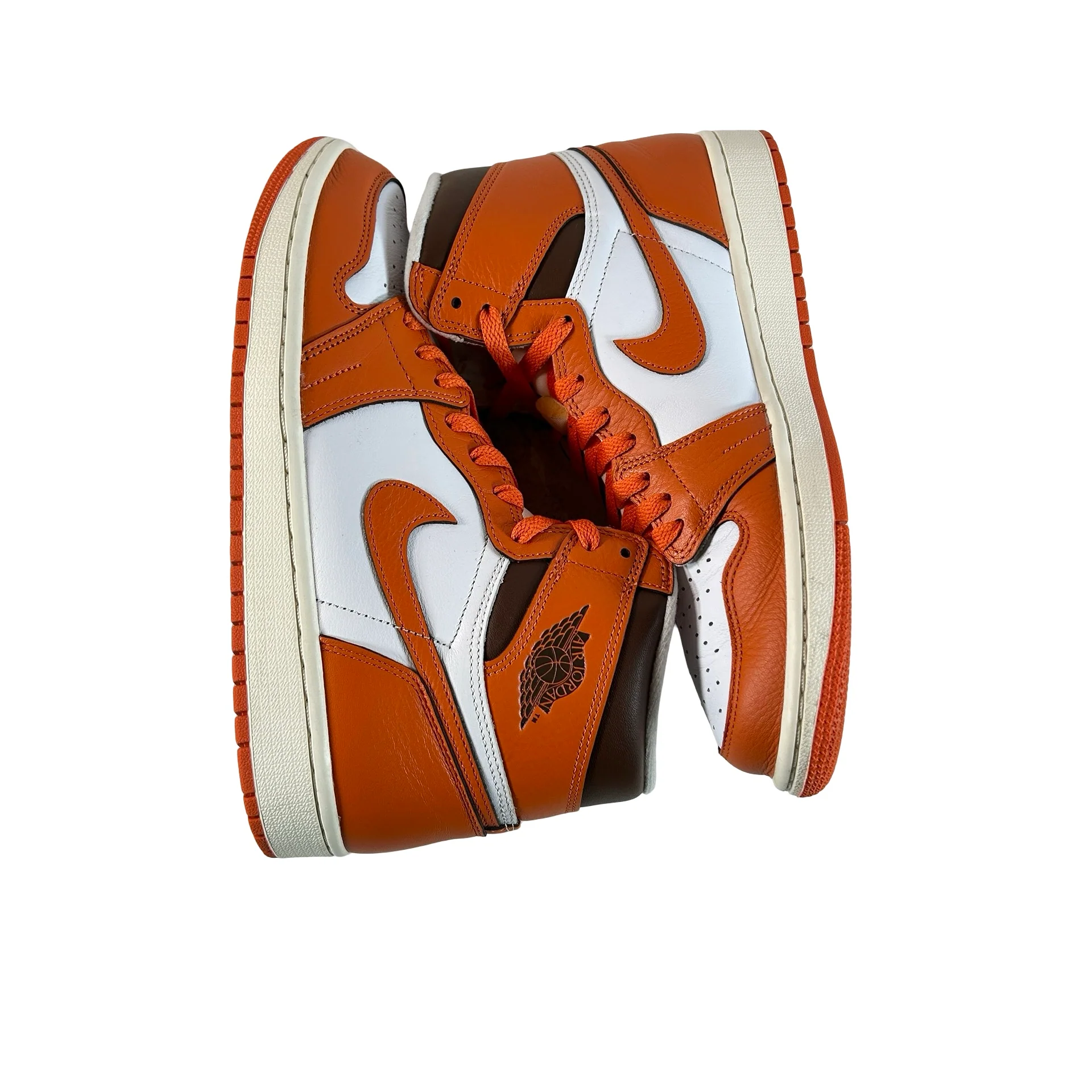 DO9369 101 Jordan 1 Retro High OG Starfish (Women's) [USED] - 10 W (Used2) - Image 4