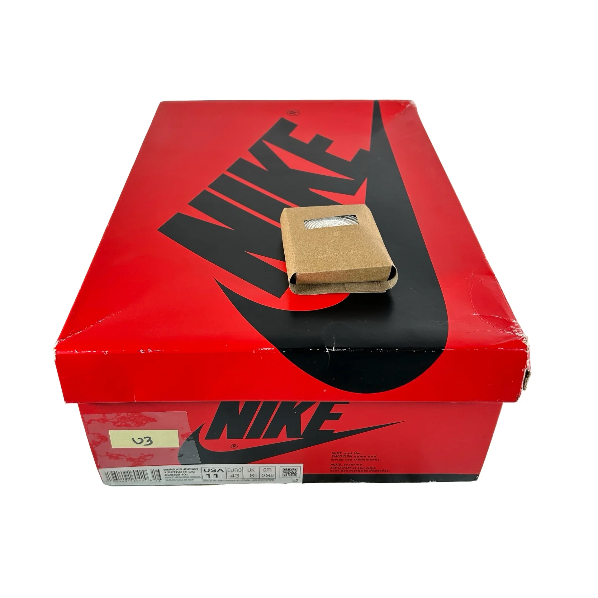 DO9369 101 Jordan 1 Retro High OG Starfish (Women's) [USED] - 11.5 W (Used3) - Image 7