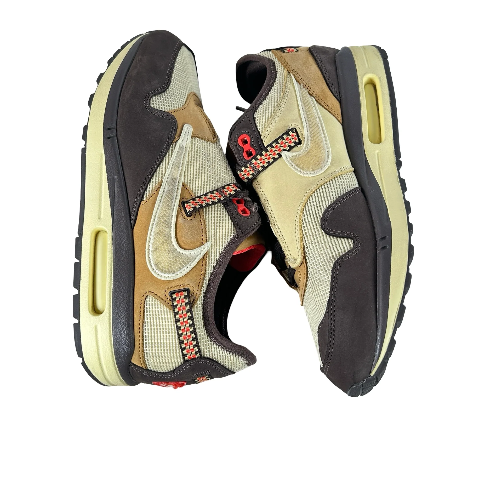 DO9392 200 Nike Air Max 1 Travis Scott Cactus Jack Baroque Brown [USED] - 9.5 M (Used4) - Image 4