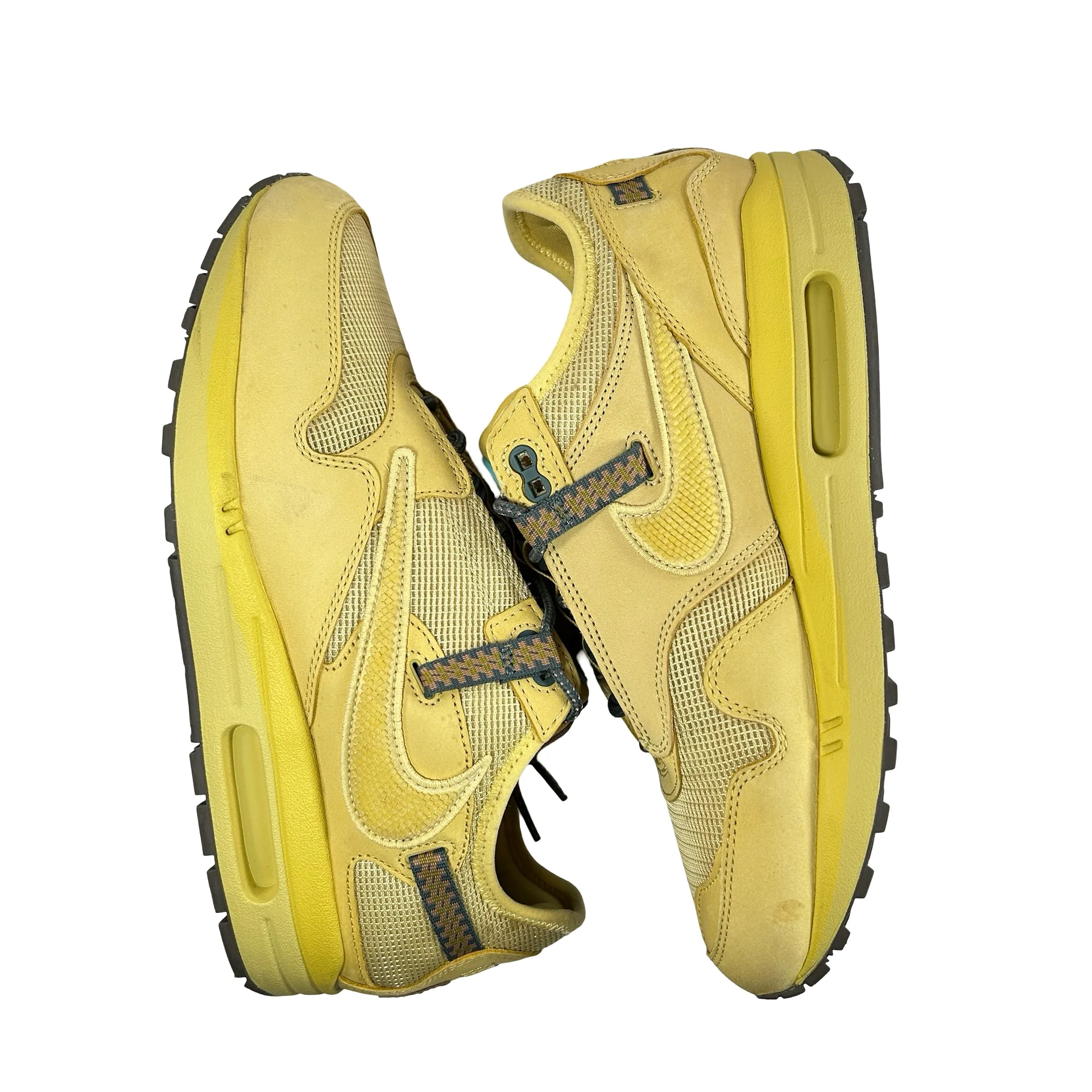 DO9392 700 Nike Air Max 1 Travis Scott Cactus Jack Saturn Gold [USED] - 10 M (Used) - Image 4