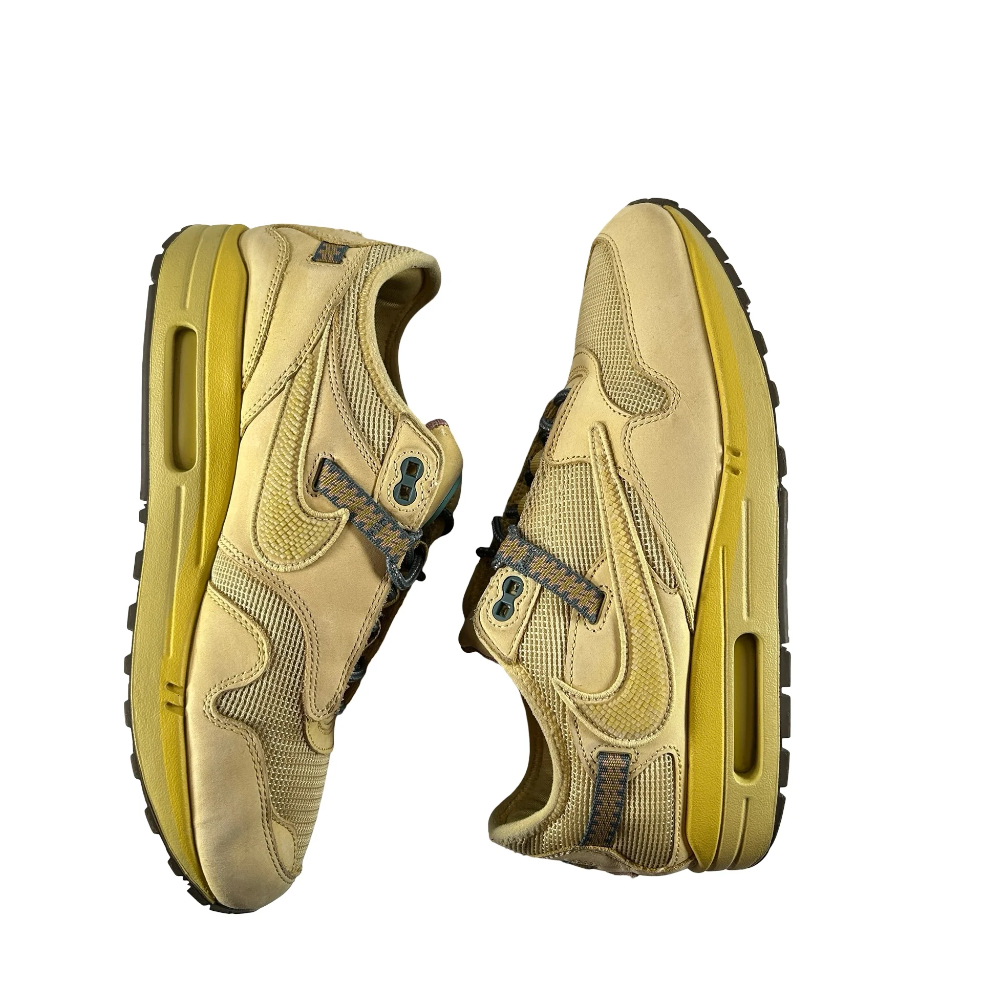 DO9392 700 Nike Air Max 1 Travis Scott Cactus Jack Saturn Gold [USED] - 10 M (Used2) - Image 5