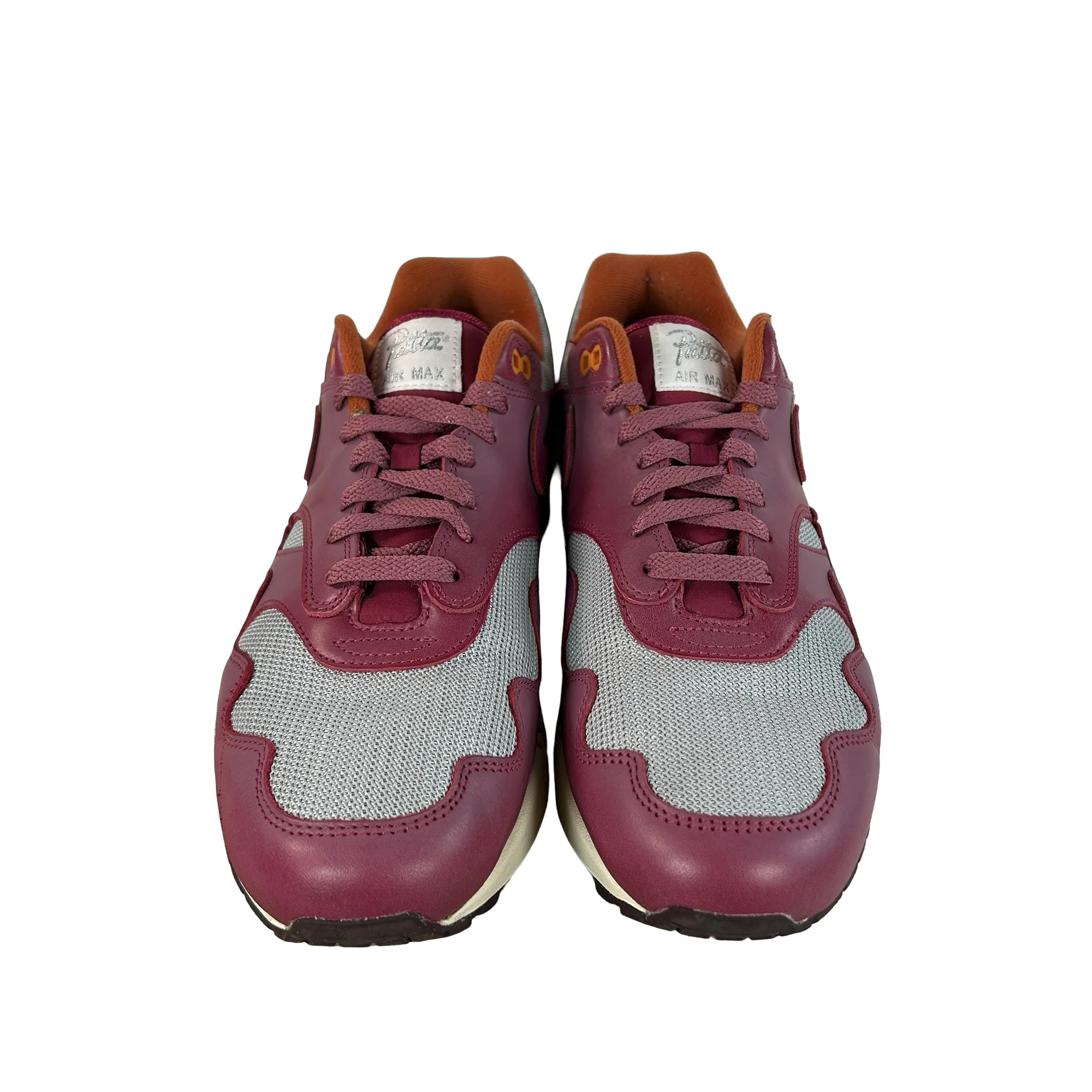 DO9549 001 Nike Air Max 1 Patta Waves Rush Maroon  [USED] - 10 M (Used3) - Image 2