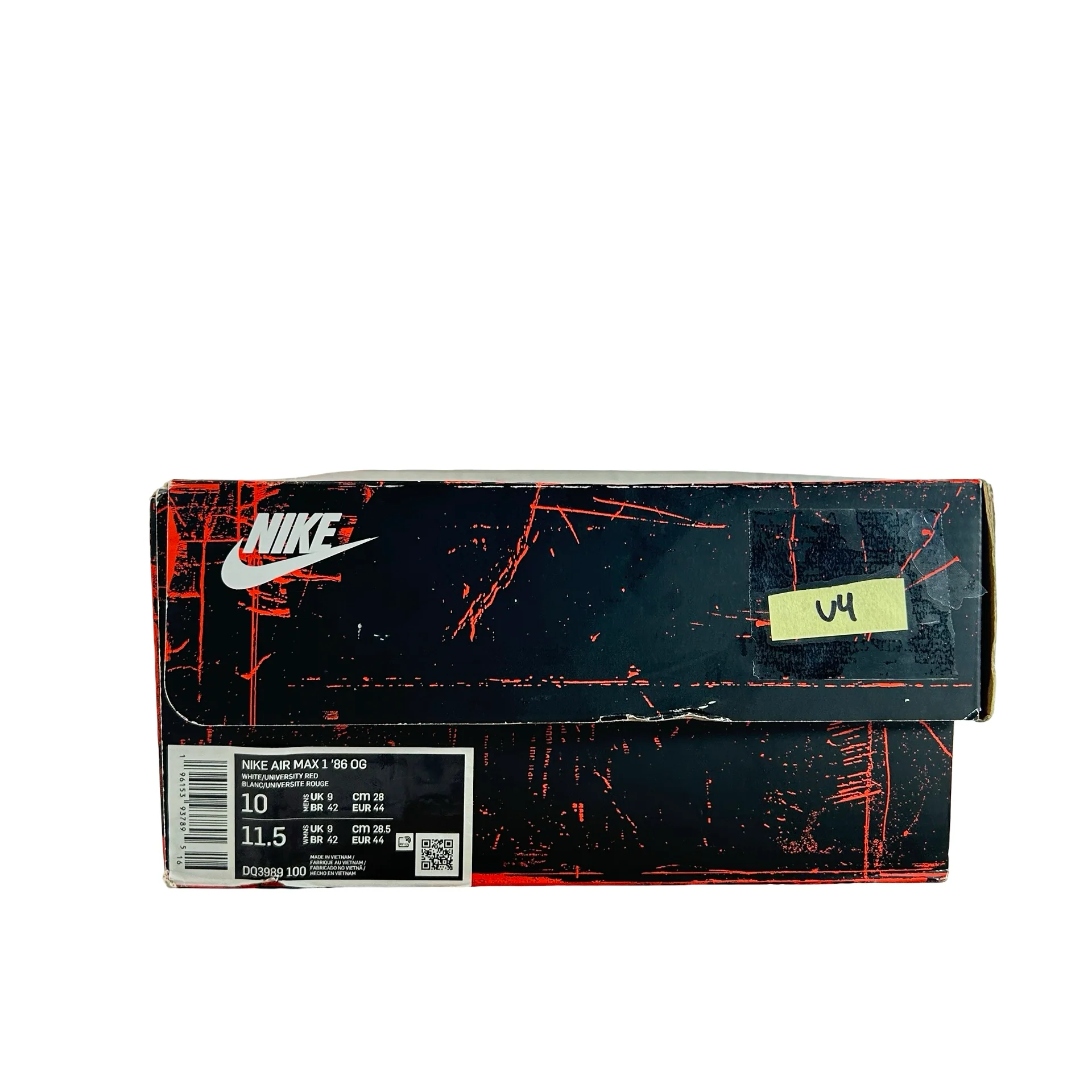 DQ3989 100 Nike Air Max 1 '86 Big Bubble Sport Red [USED] - 10 M (Used4) - Image 7