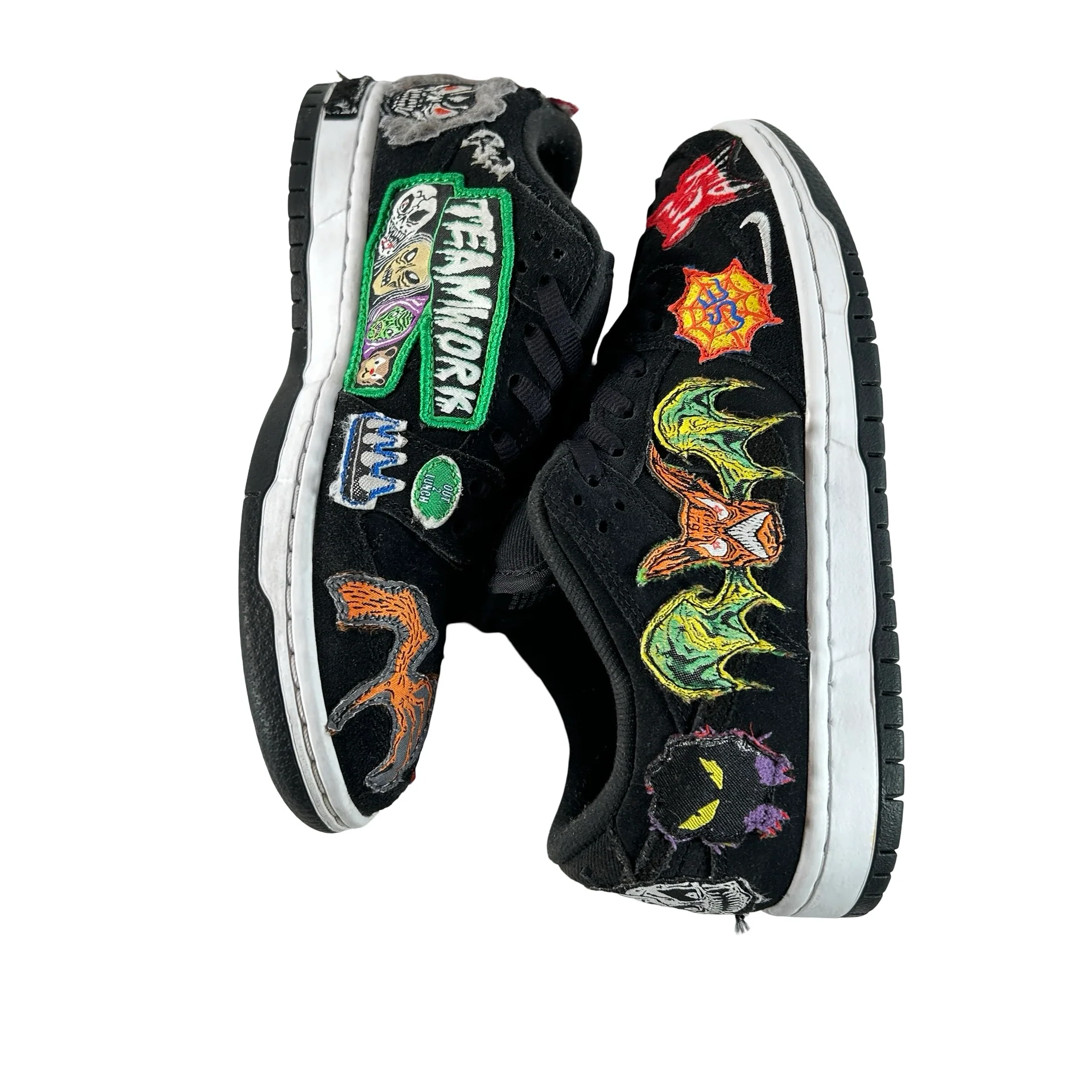 DQ4488 001 Nike SB Dunk Low Pro QS Neckface [USED] - 4.5 M (Used) (No Box) - Image 5