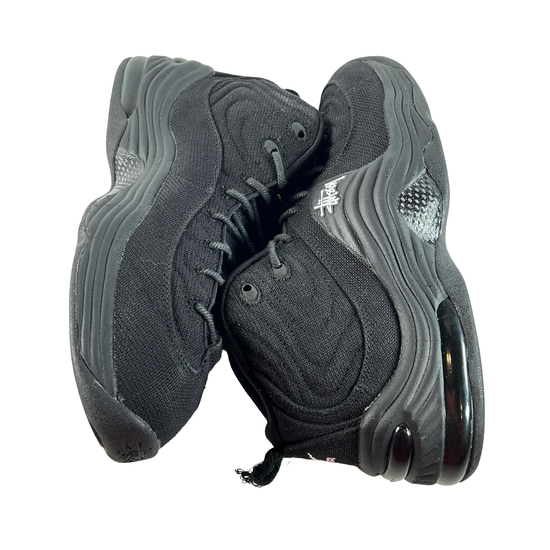 DQ5674 001 Nike Air Penny 2 Stussy Black [USED] - 10 M (Used2) - Image 5