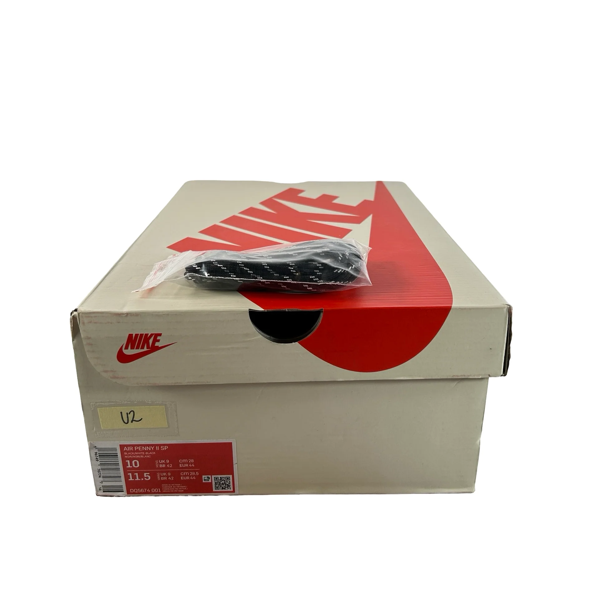 DQ5674 001 Nike Air Penny 2 Stussy Black [USED] - 10 M (Used2) - Image 7