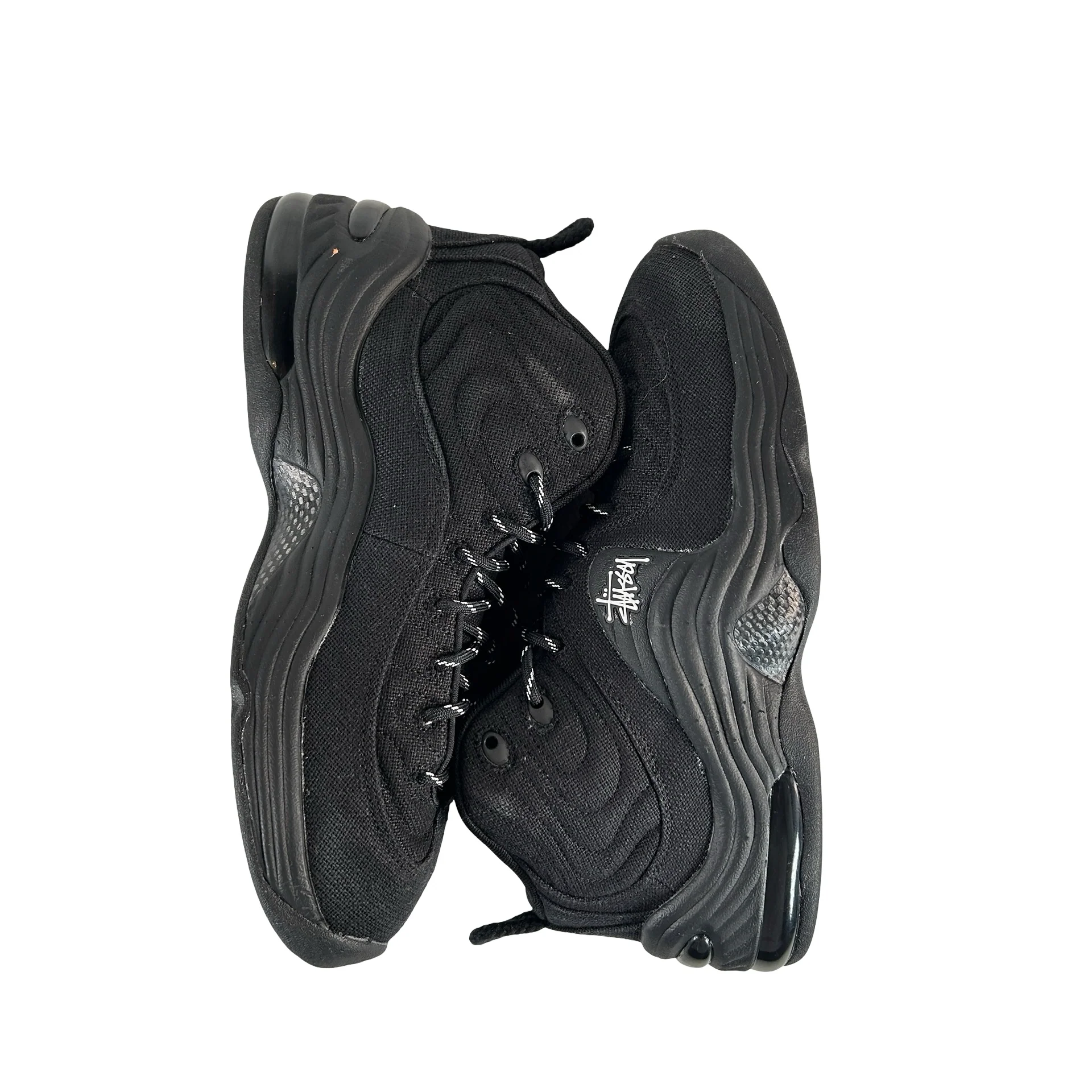 DQ5674 001 Nike Air Penny 2 Stussy Black [USED] - 9.5 M (Used) - Image 5