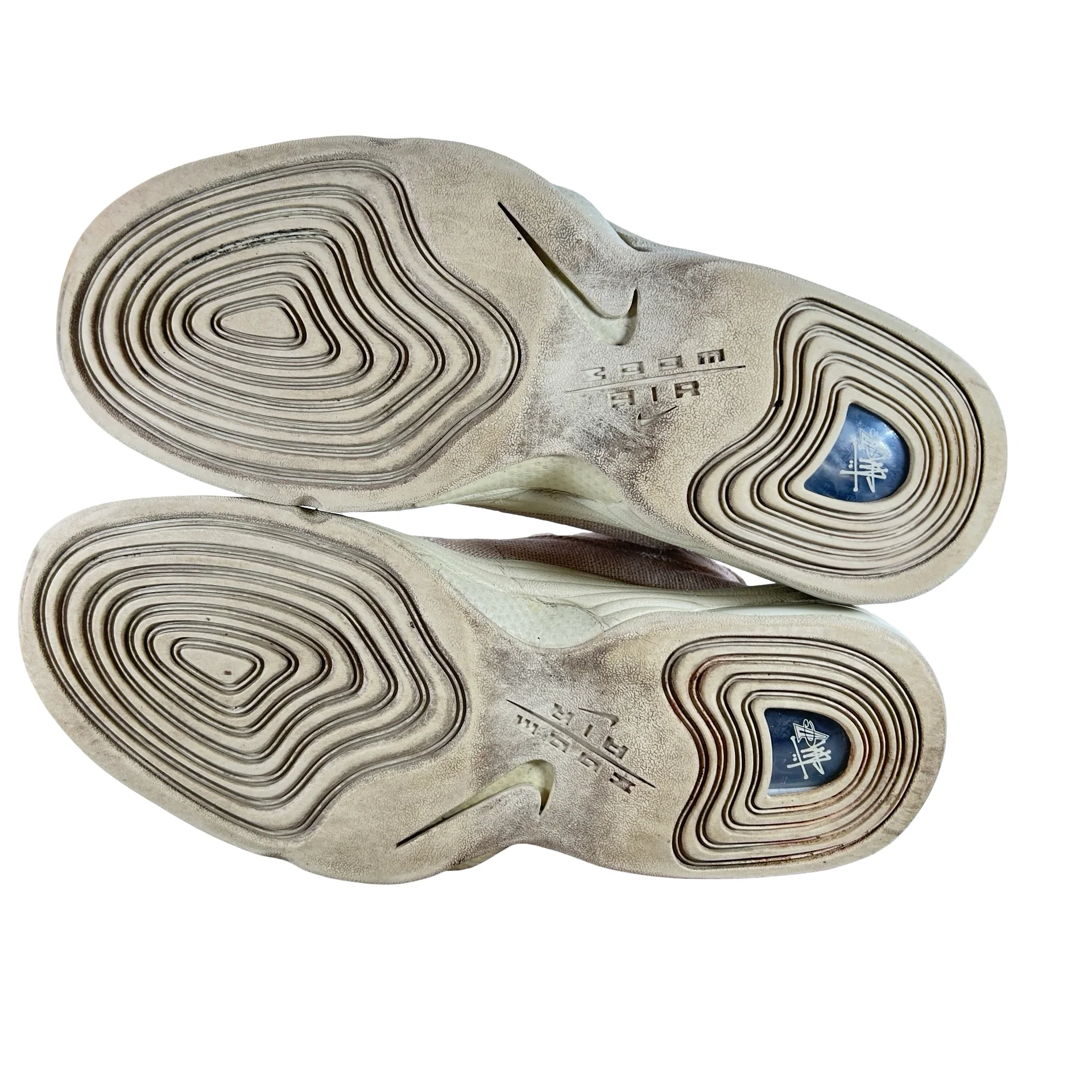 DQ5674 200 Nike Air Penny 2 Stussy Fossil [USED] - 9.5 M (Used) - Image 6