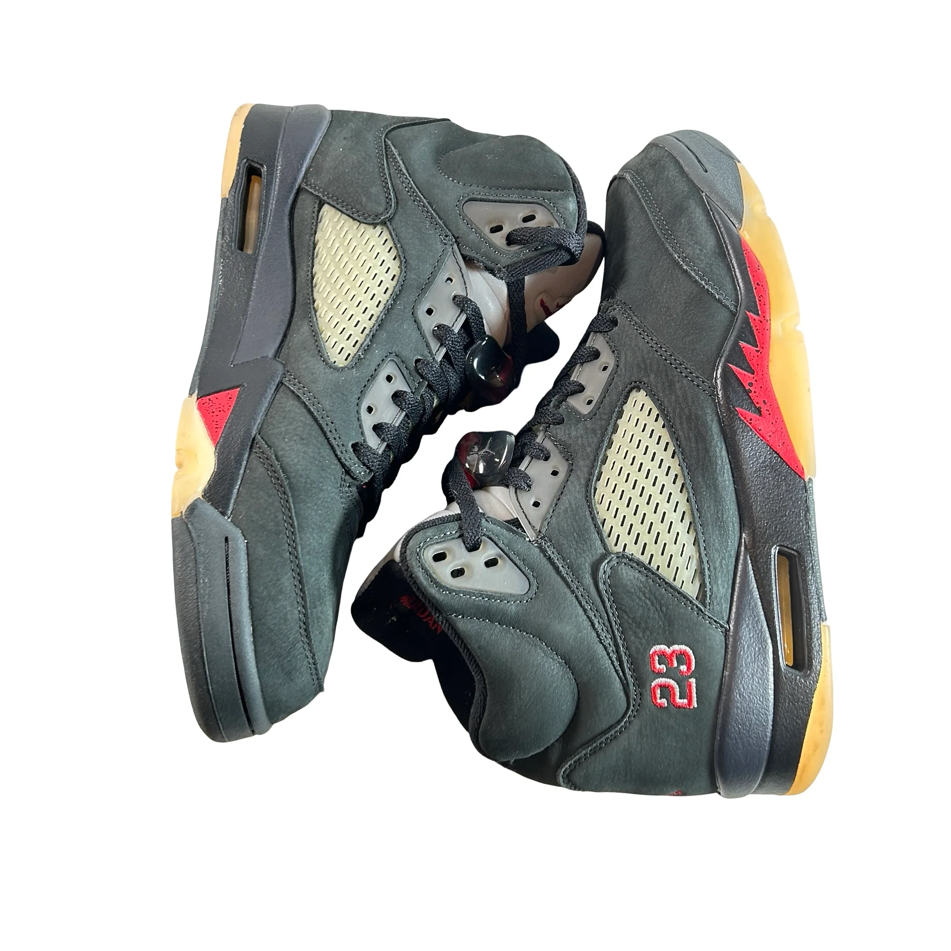 DR0092 001 Jordan 5 Retro Gore-Tex Off Noir (Women's) [USED] - 11 W (Used2) - Image 4