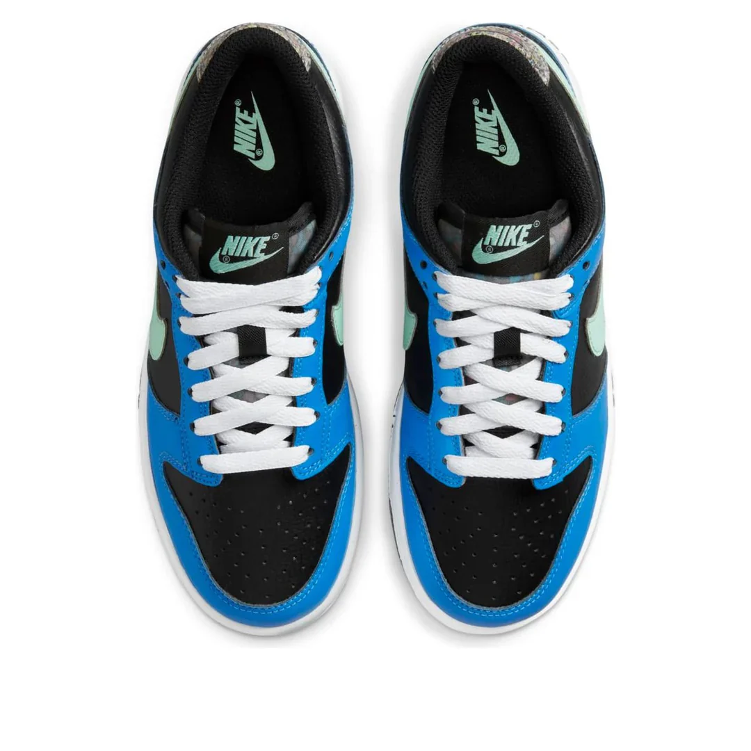 DR0165 001 Nike Dunk Low Crater Blue Black (GS) - Image 4
