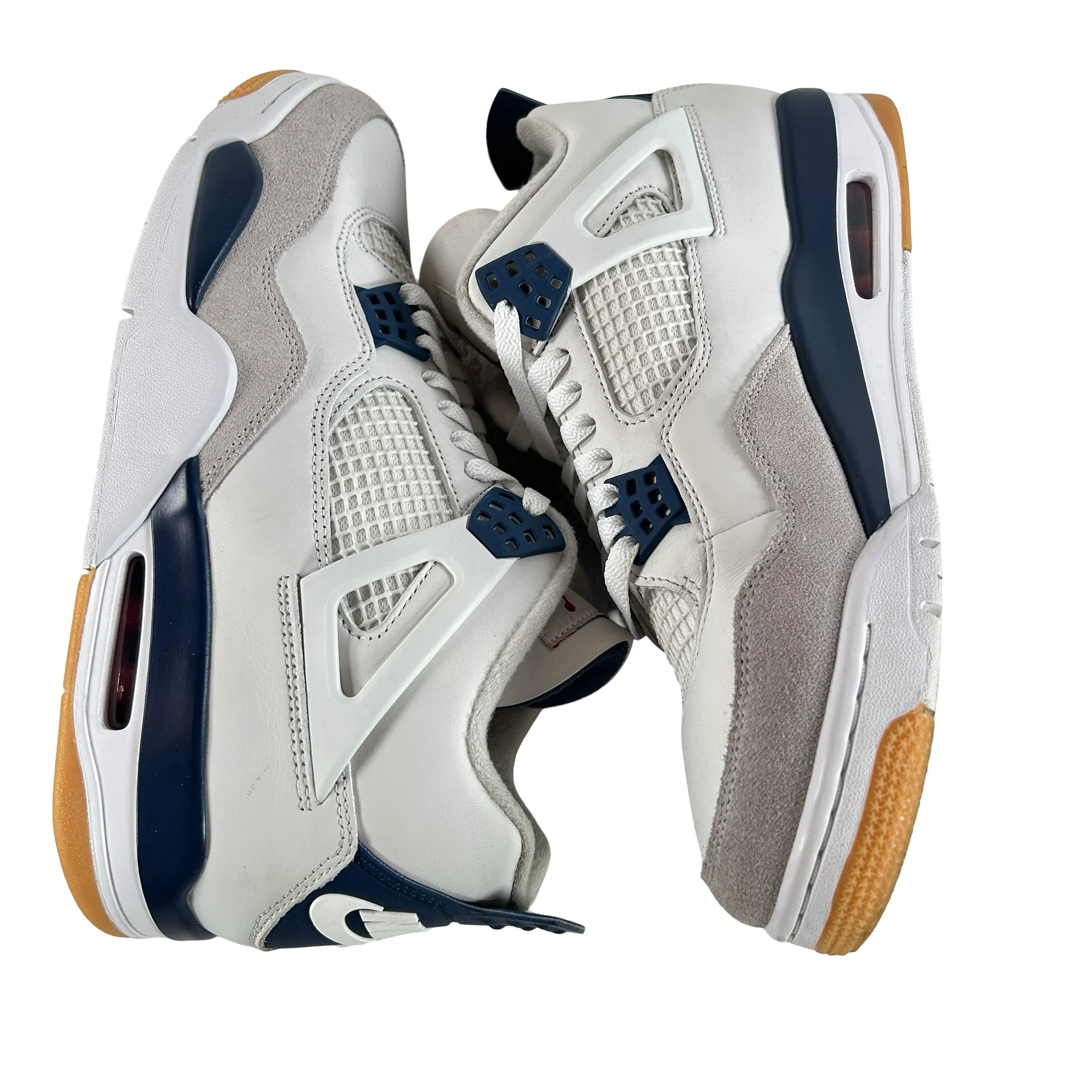 DR5415 100 Jordan 4 Retro SB Navy [USED] - 10.5 M (Used) (No Box) - Image 4