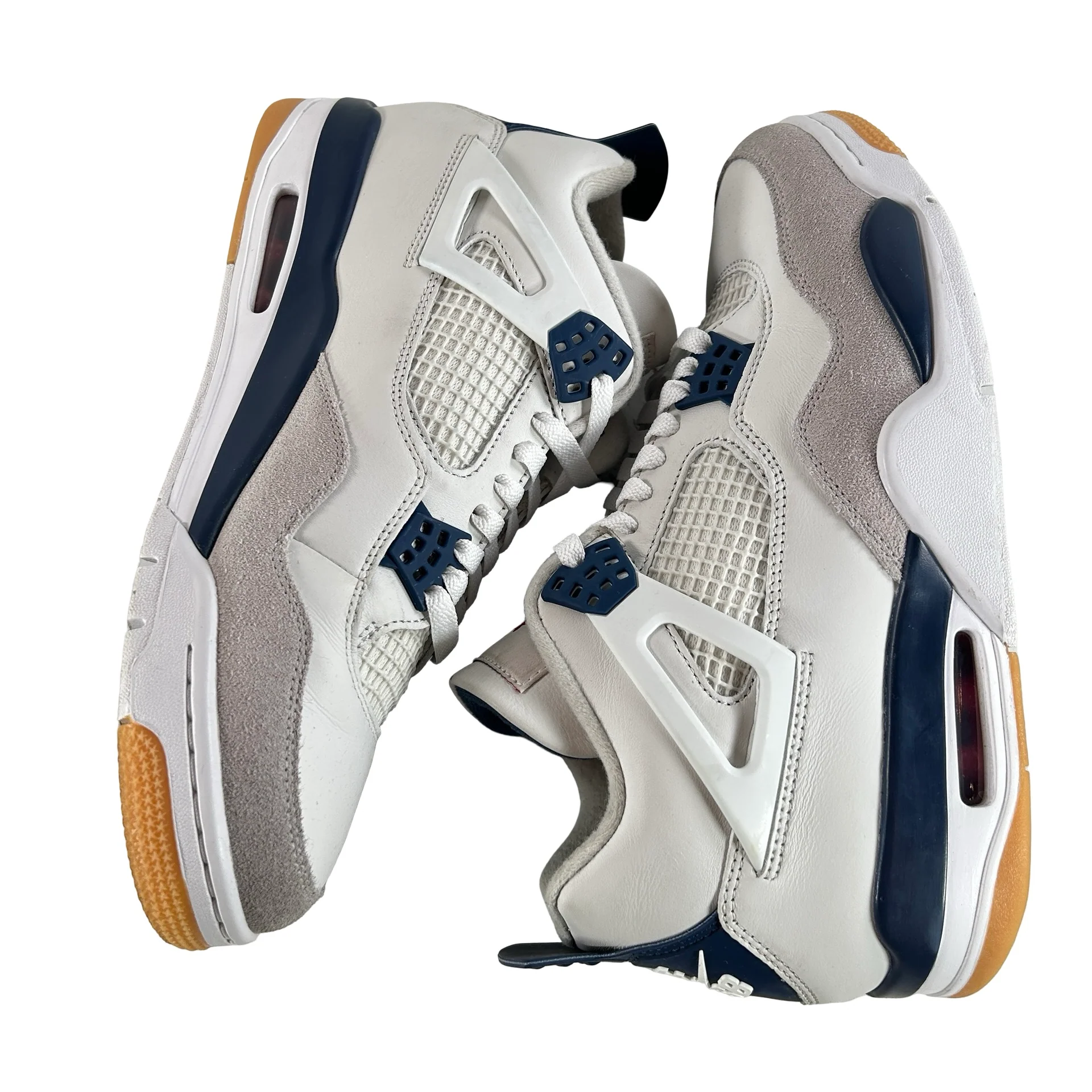 DR5415 100 Jordan 4 Retro SB Navy [USED] - 10.5 M (Used) (No Box) - Image 5