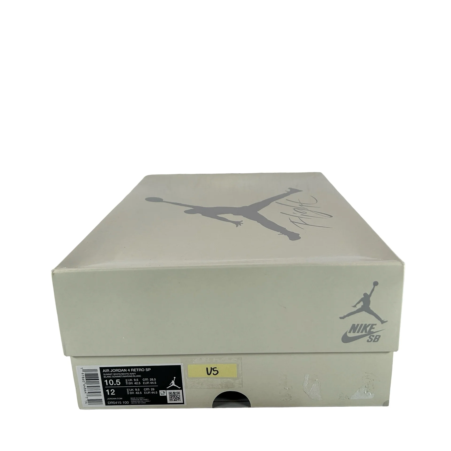 DR5415 100 Jordan 4 Retro SB Navy [USED] - 10.5 M (Used5) - Image 7