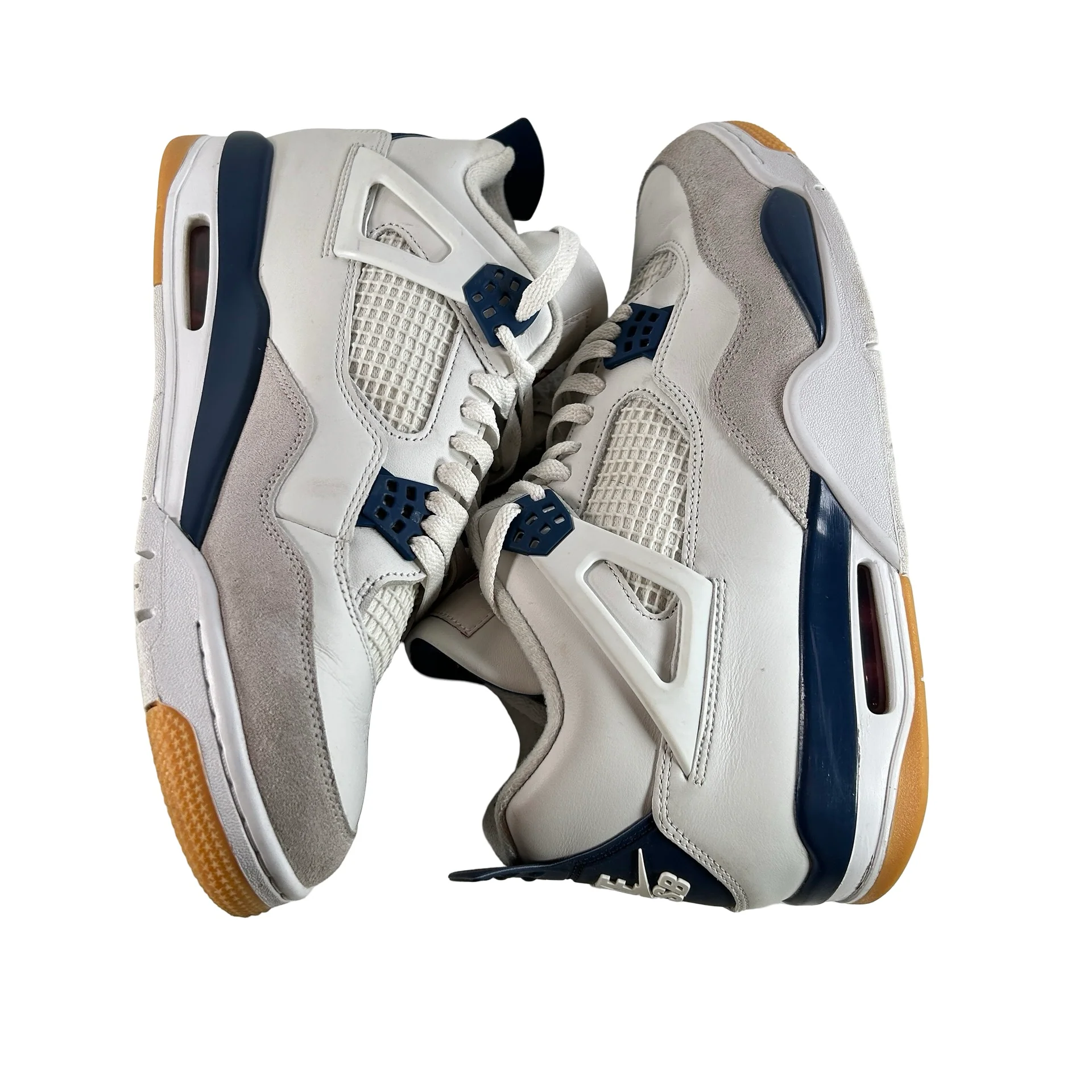 DR5415 100 Jordan 4 Retro SB Navy [USED] - 11.5 M (Used) - Image 5
