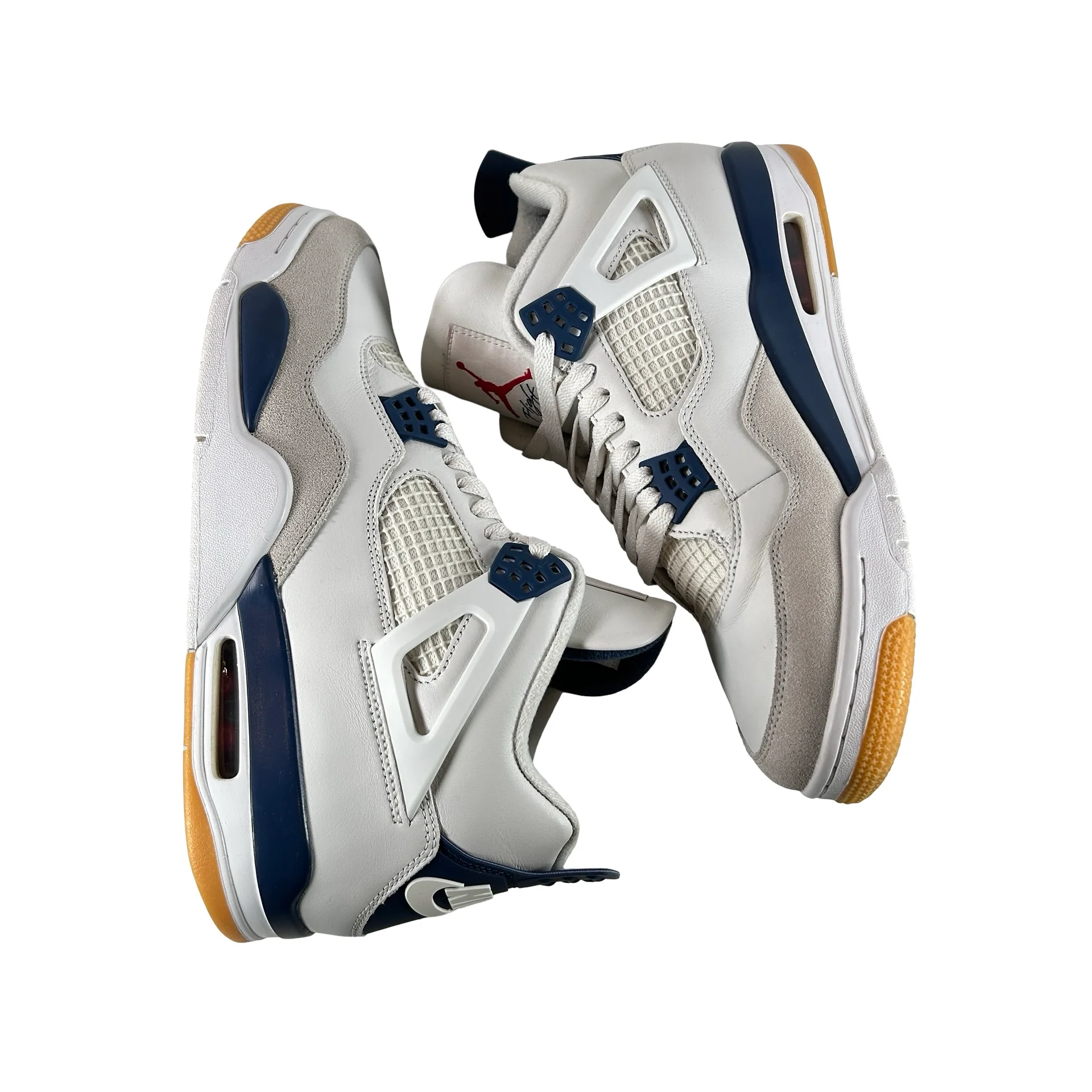 DR5415 100 Jordan 4 Retro SB Navy [USED] - 11 M (Used3) - Image 4