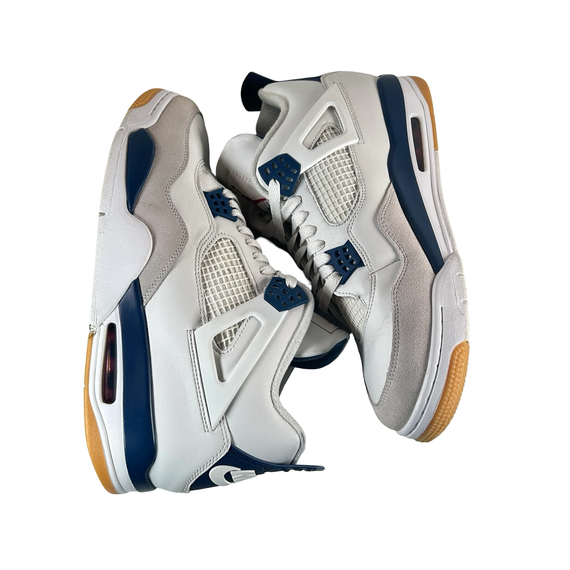 DR5415 100 Jordan 4 Retro SB Navy [USED] - 12 M (Used7) - Image 4