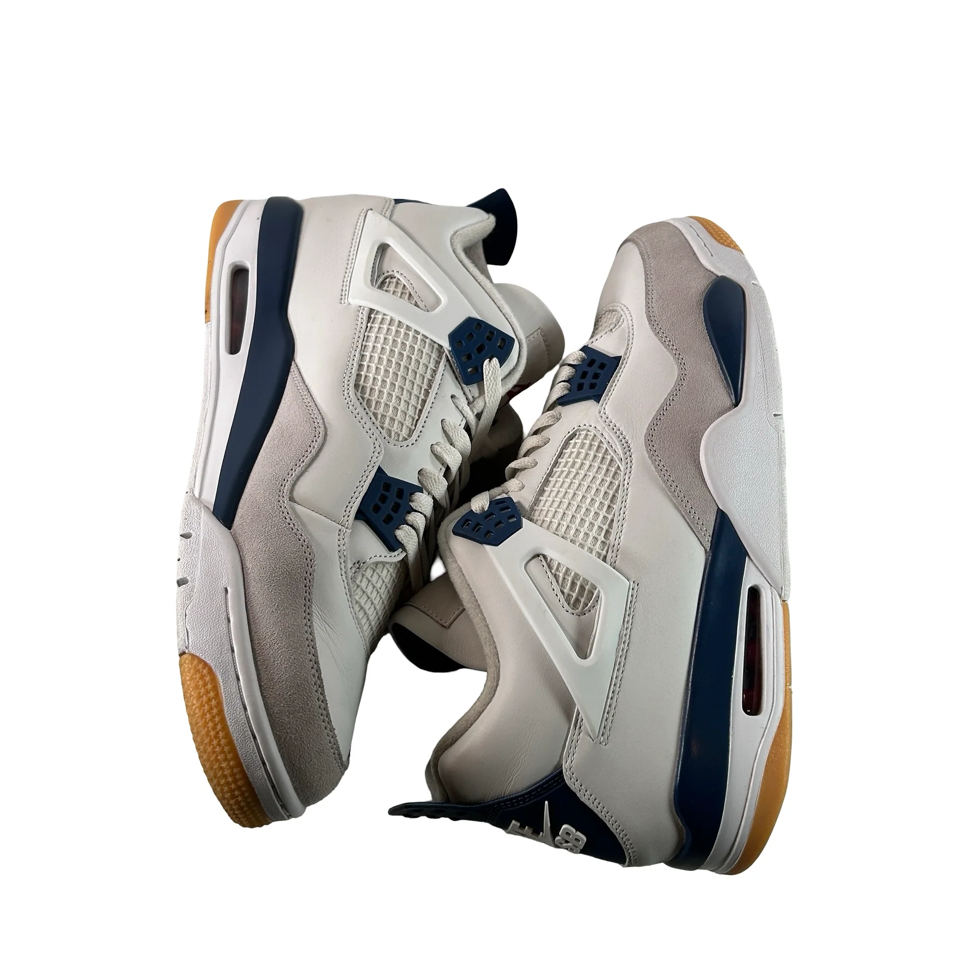 DR5415 100 Jordan 4 Retro SB Navy [USED] - 13 M (Used4) - Image 4