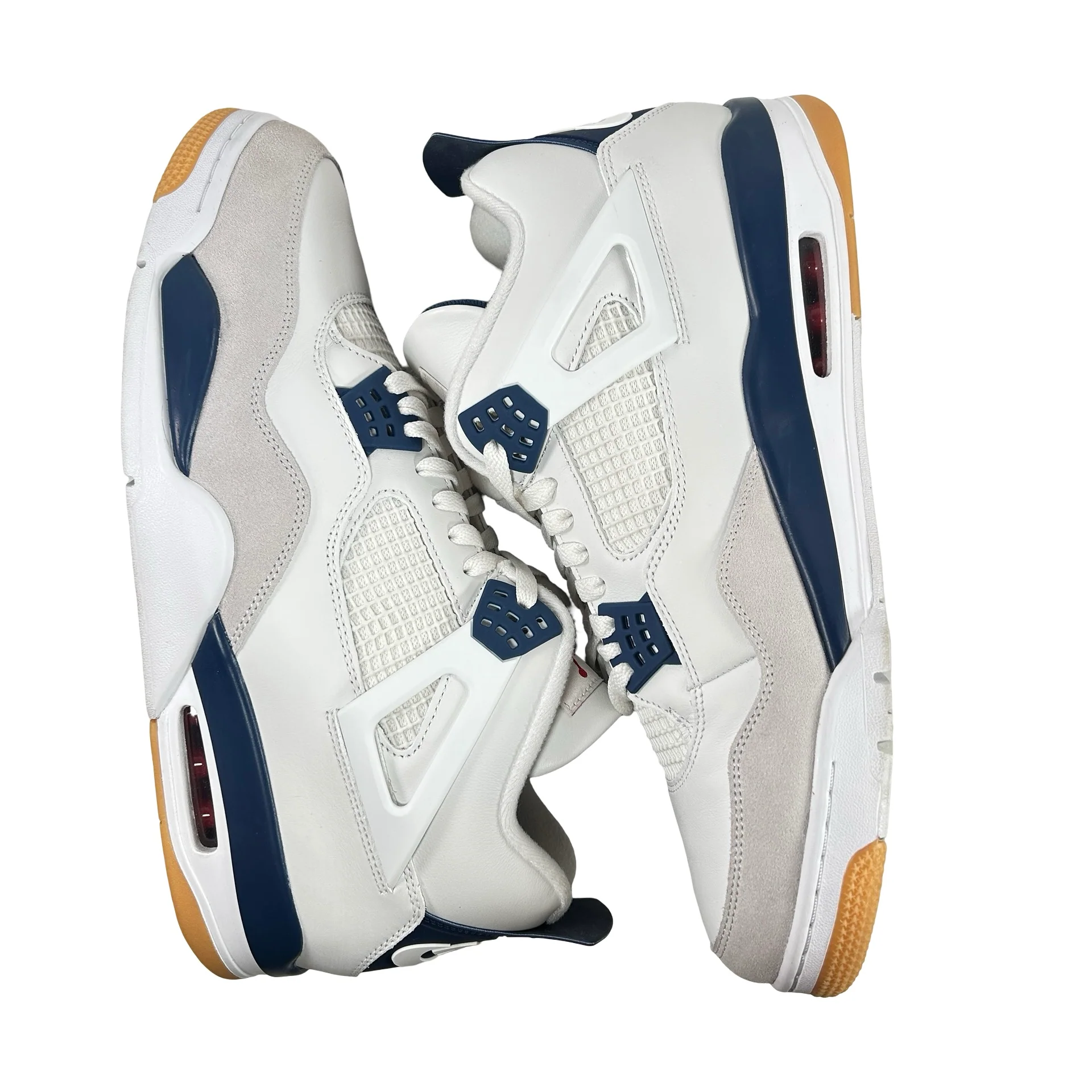DR5415 100 Jordan 4 Retro SB Navy [USED] - 14 M (Used) - Image 4