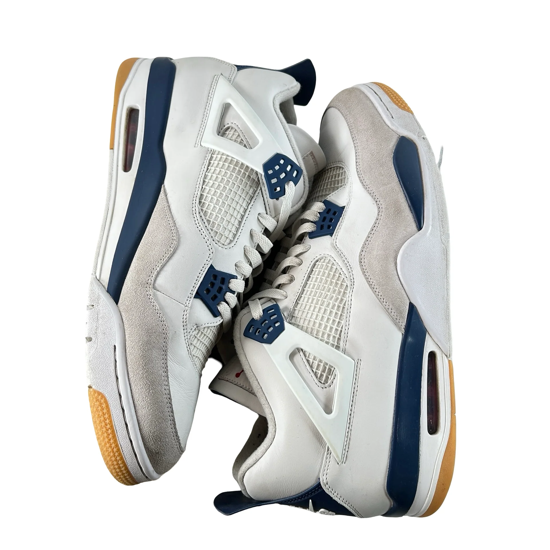 DR5415 100 Jordan 4 Retro SB Navy [USED] - 15 M (Used) (No Box) - Image 5