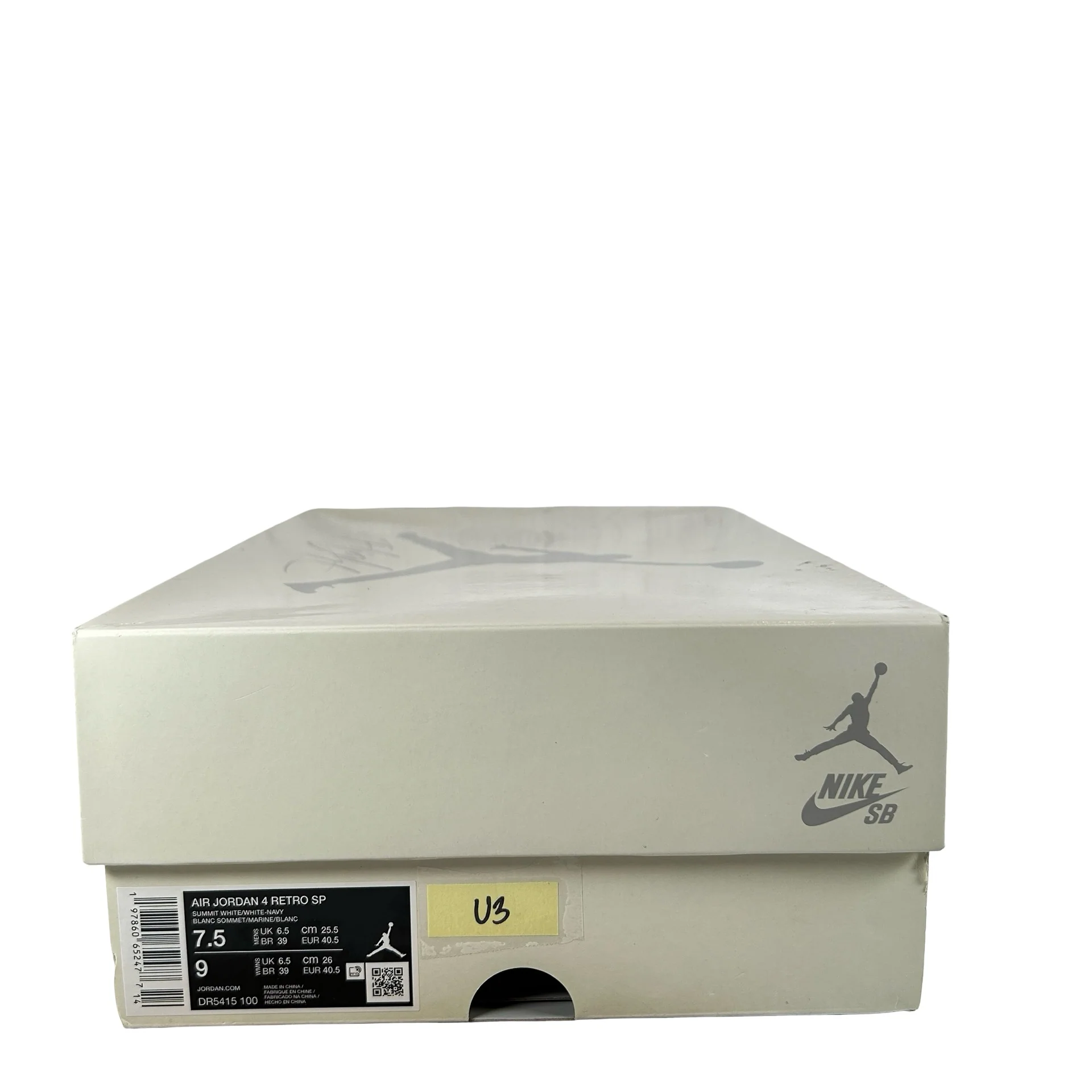 DR5415 100 Jordan 4 Retro SB Navy [USED] - 7.5 M (Used3) - Image 7
