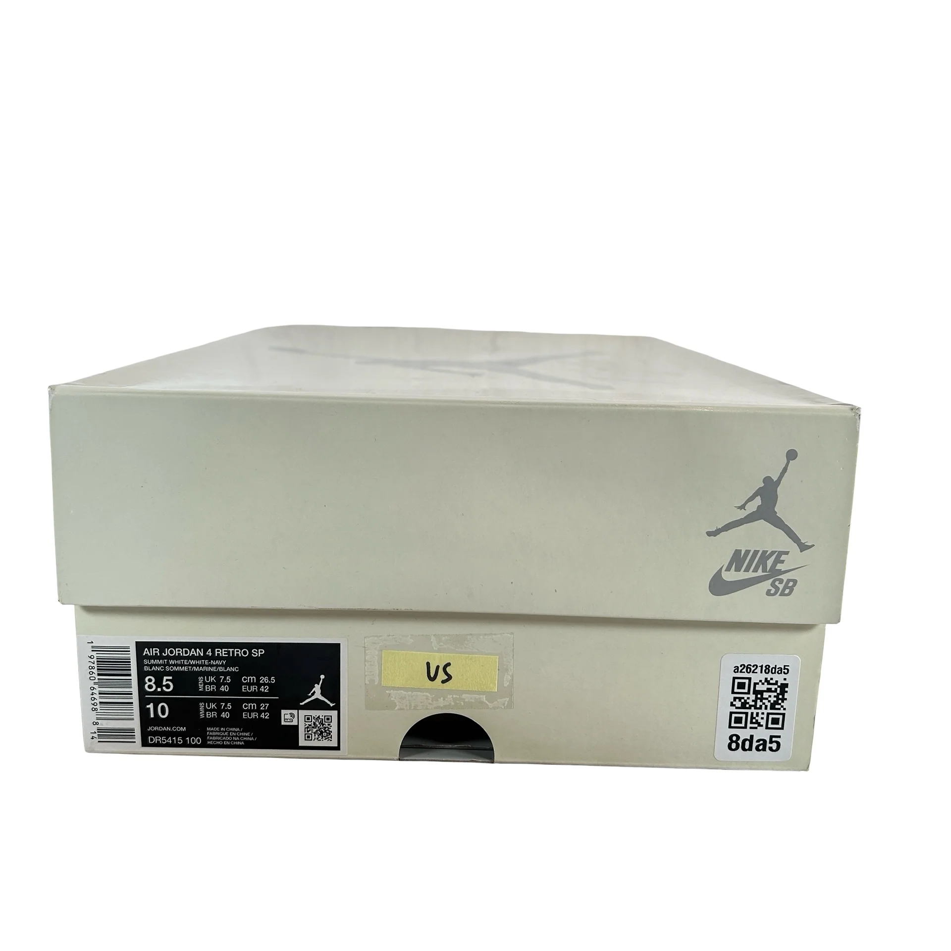 DR5415 100 Jordan 4 Retro SB Navy [USED] - 8.5 M (Used5) - Image 7