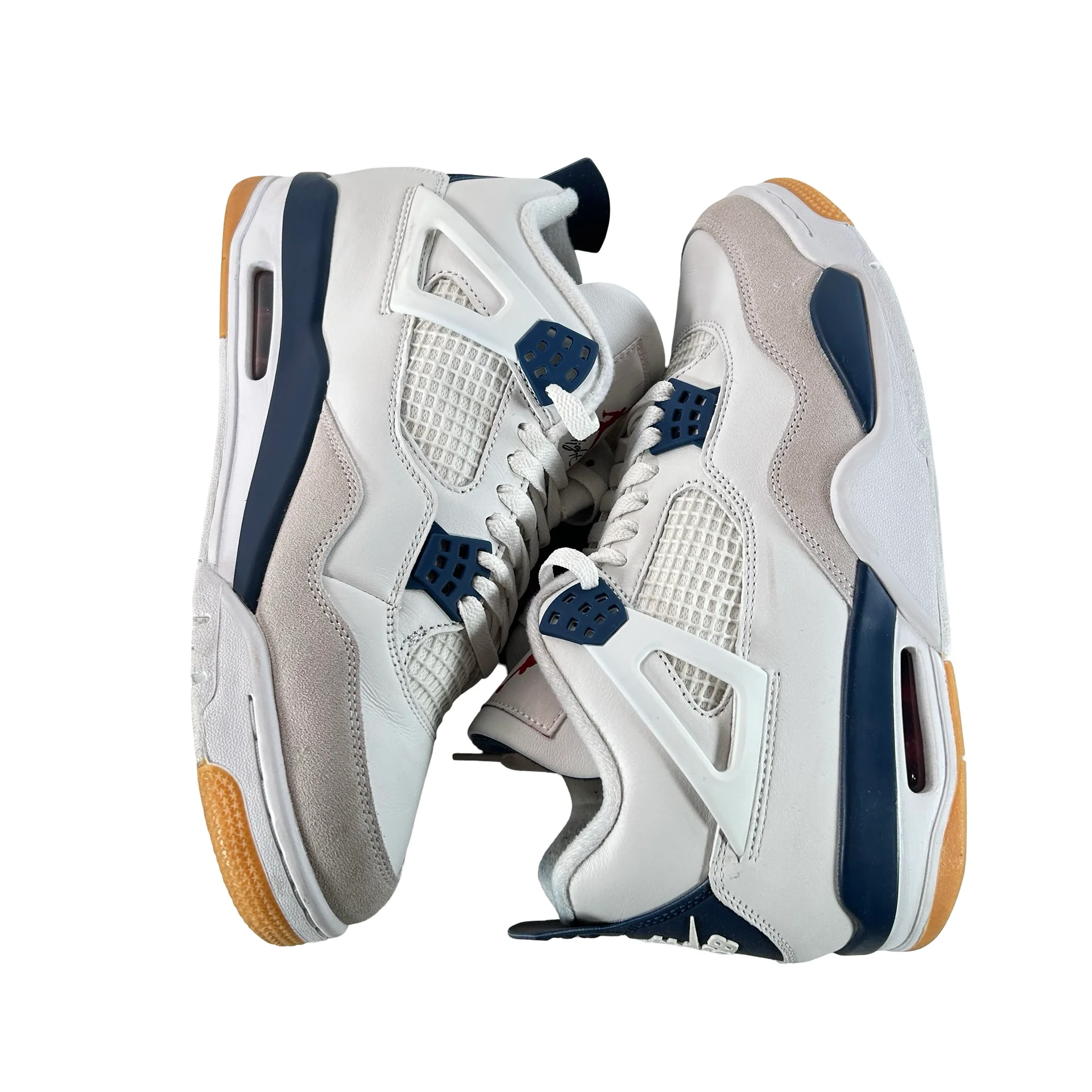 DR5415 100 Jordan 4 Retro SB Navy [USED] - 9 M (Used5) - Image 5