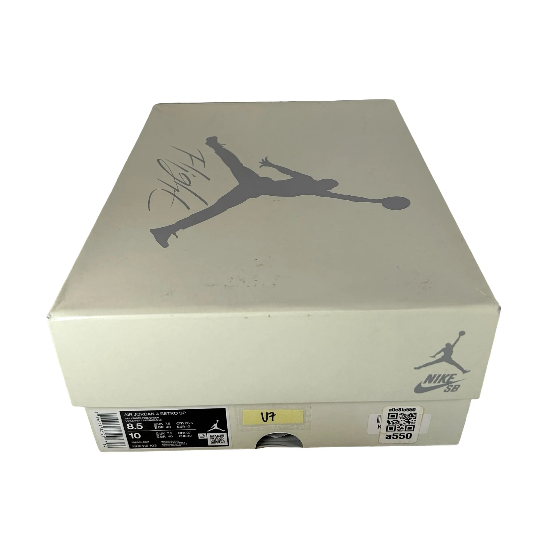DR5415 103 Jordan 4 Retro SB Pine Green [USED] - 8.5 M (Used7) - Image 7