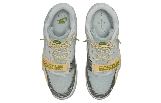 DR7515 001 Nike Air Trainer 1 SP Travis Scott Grey Haze [No Box] - Image 4