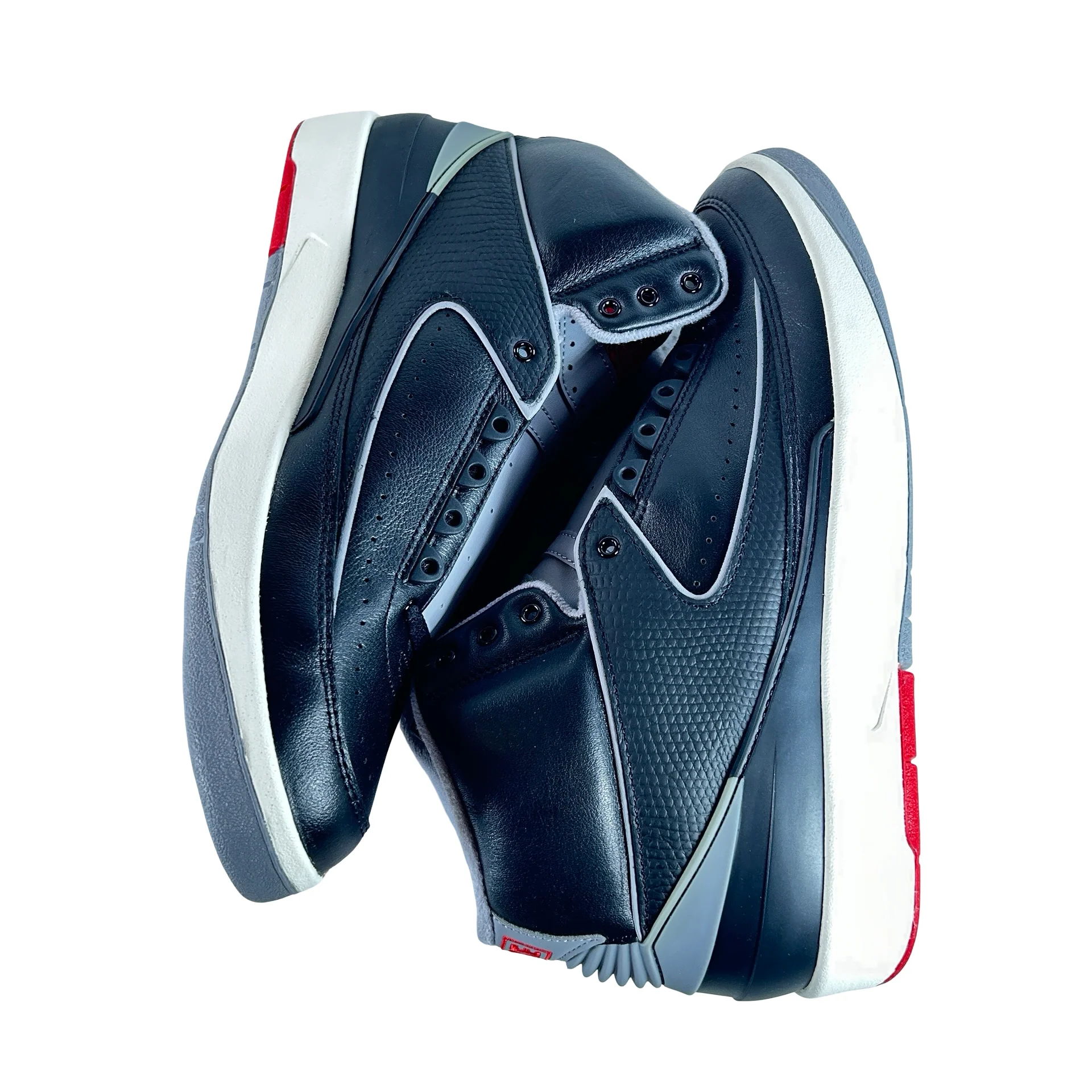 DR8884 001 Jordan 2 Retro Black Cement - 11.5 M (Yellowing) - Image 5