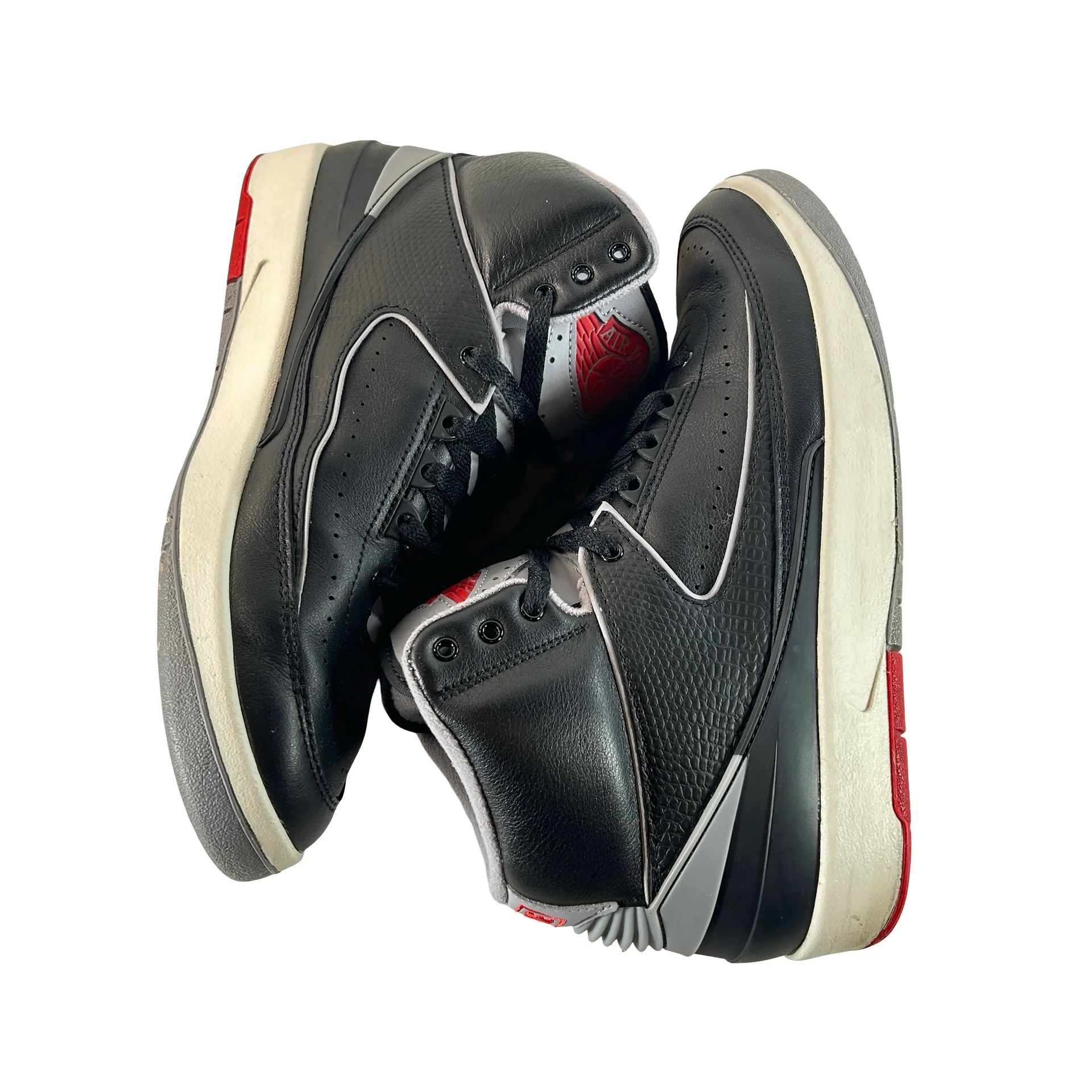 DR8884 001 Jordan 2 Retro Black Cement [USED] - 9 M (Used) (No Box) - Image 5