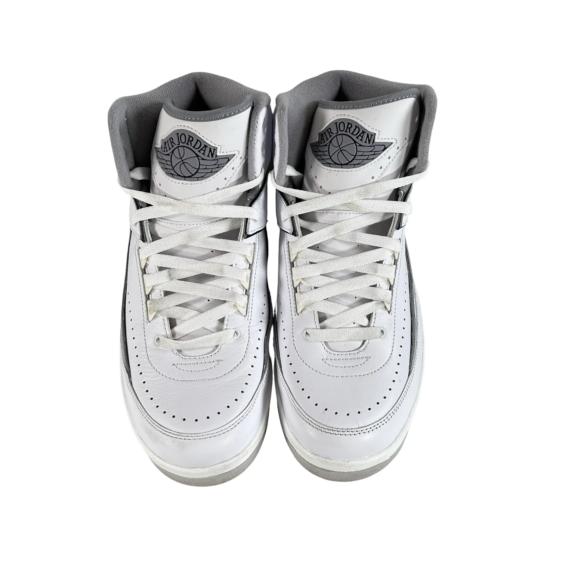 DR8884 100 Jordan 2 Retro Cement Grey [USED] - 9 M (Used) - Image 2