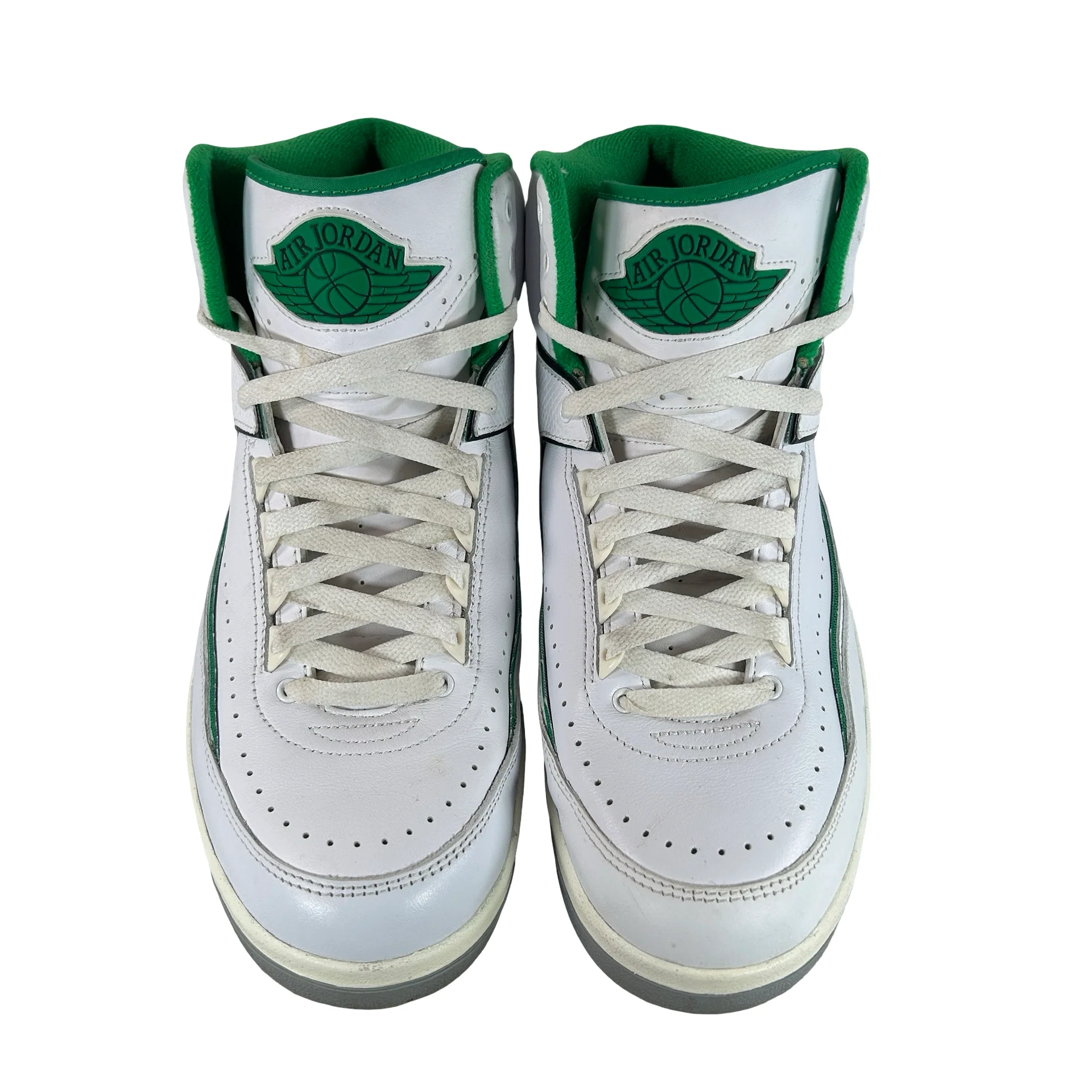 DR8884 103 Jordan 2 Retro Lucky Green - 10.5 M (Used3) - Image 2